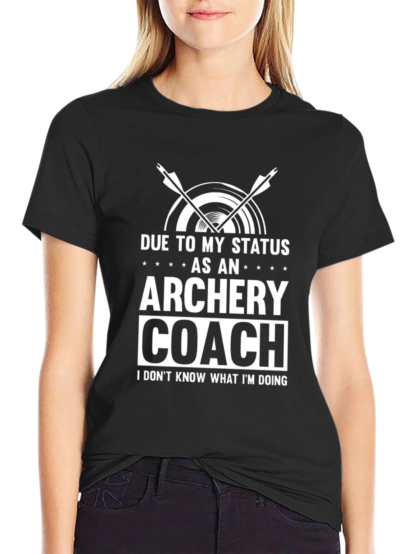 Archery Coach T-Shirt - Funny Novelty Tee
