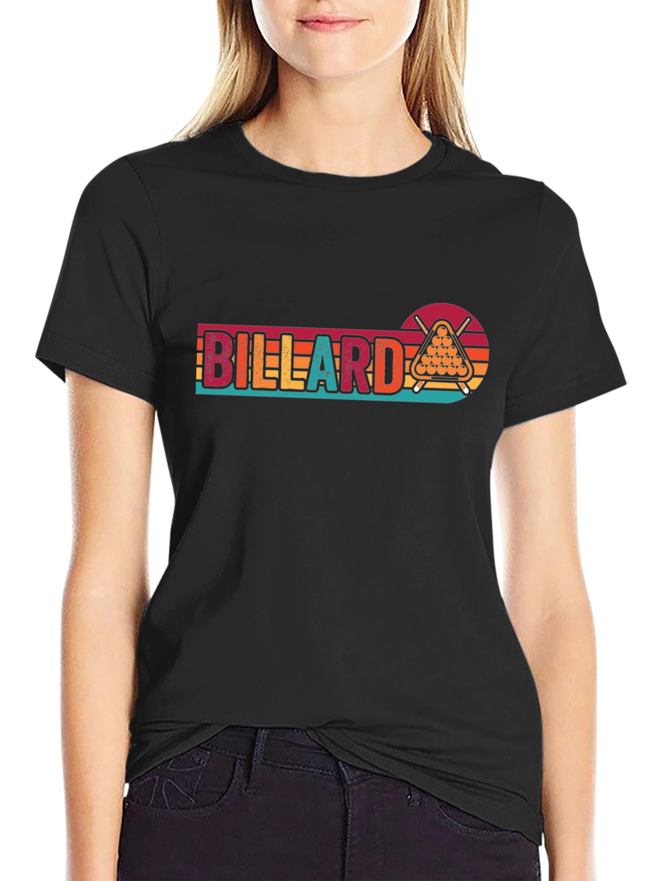 Retro Billiard T-Shirt - Pool Player Gift