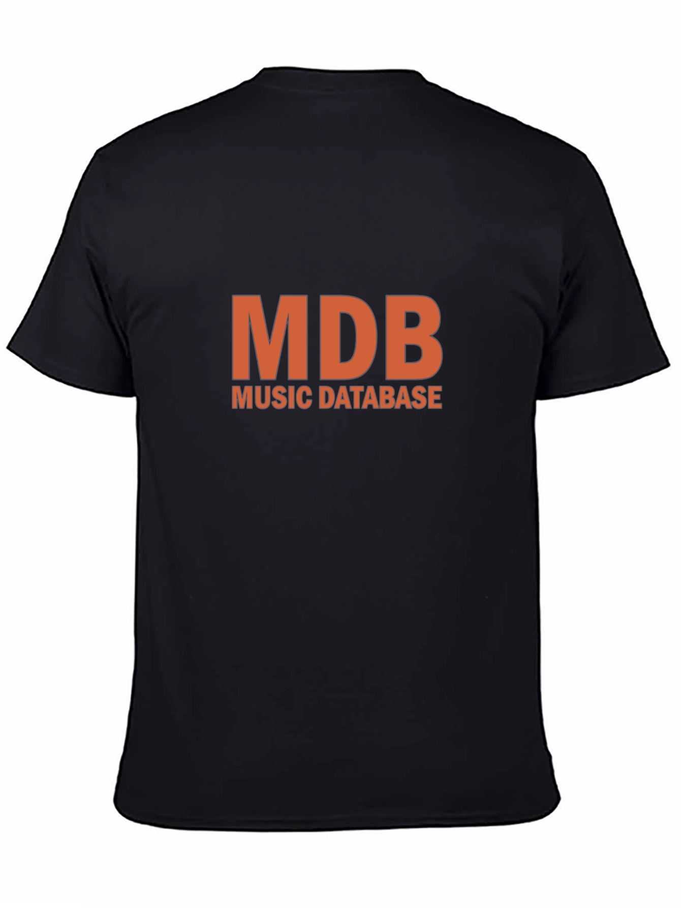 MDB Music Database Black T-Shirt