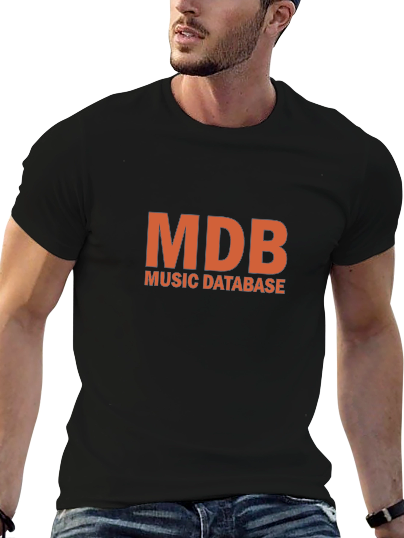 MDB Music Database Black T-Shirt