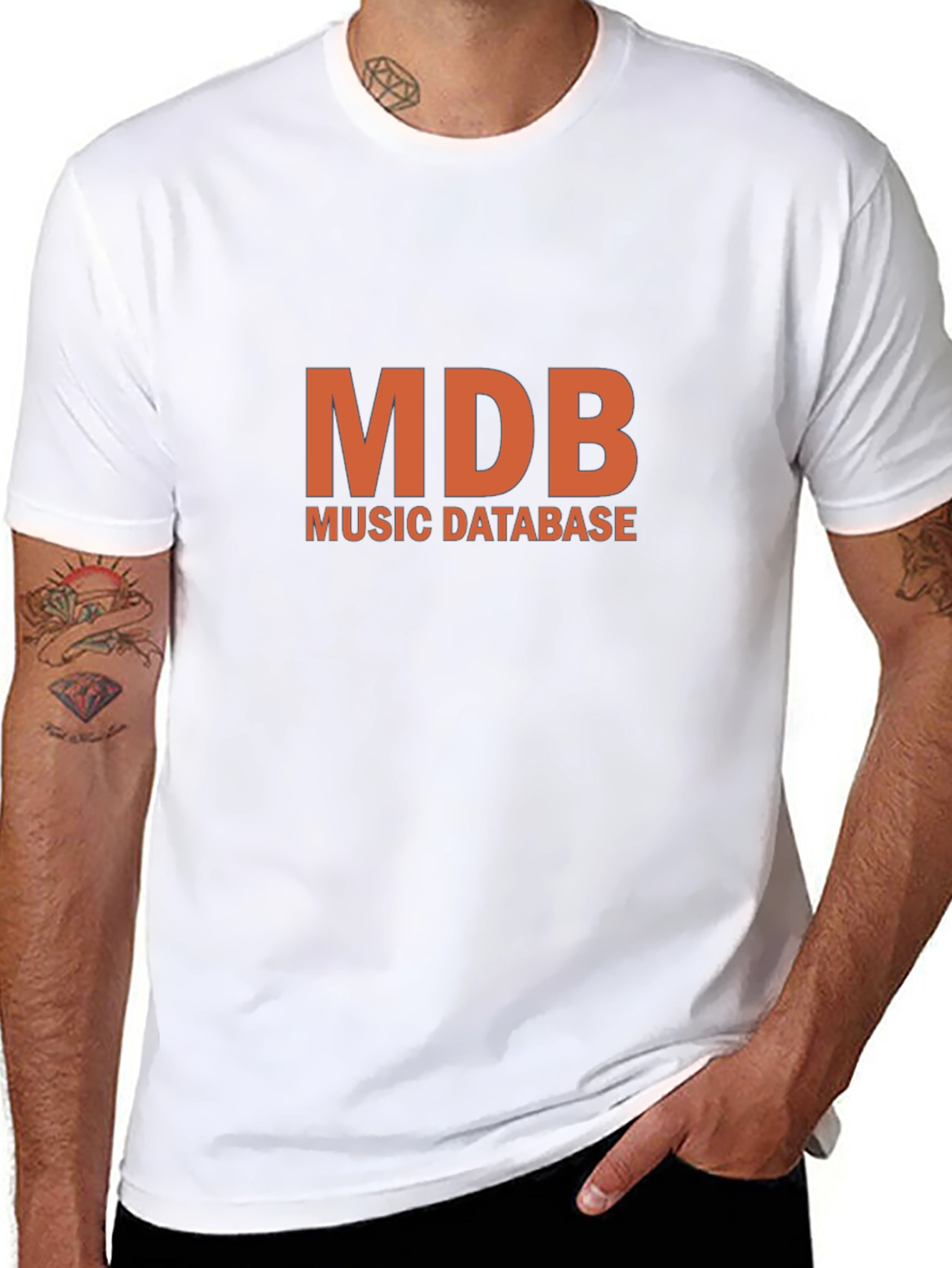 MDB Music Database Black T-Shirt