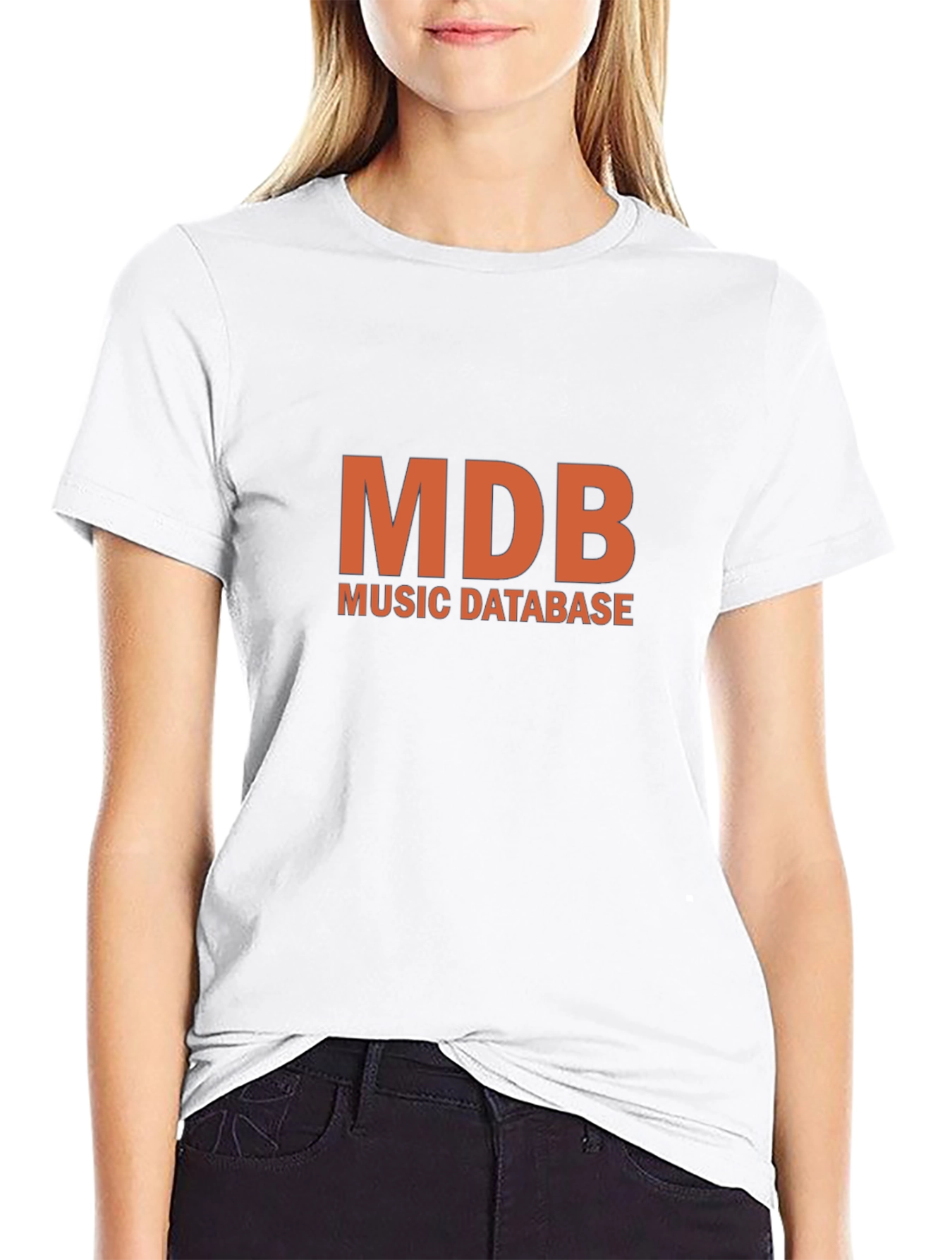 MDB Music Database Black T-Shirt