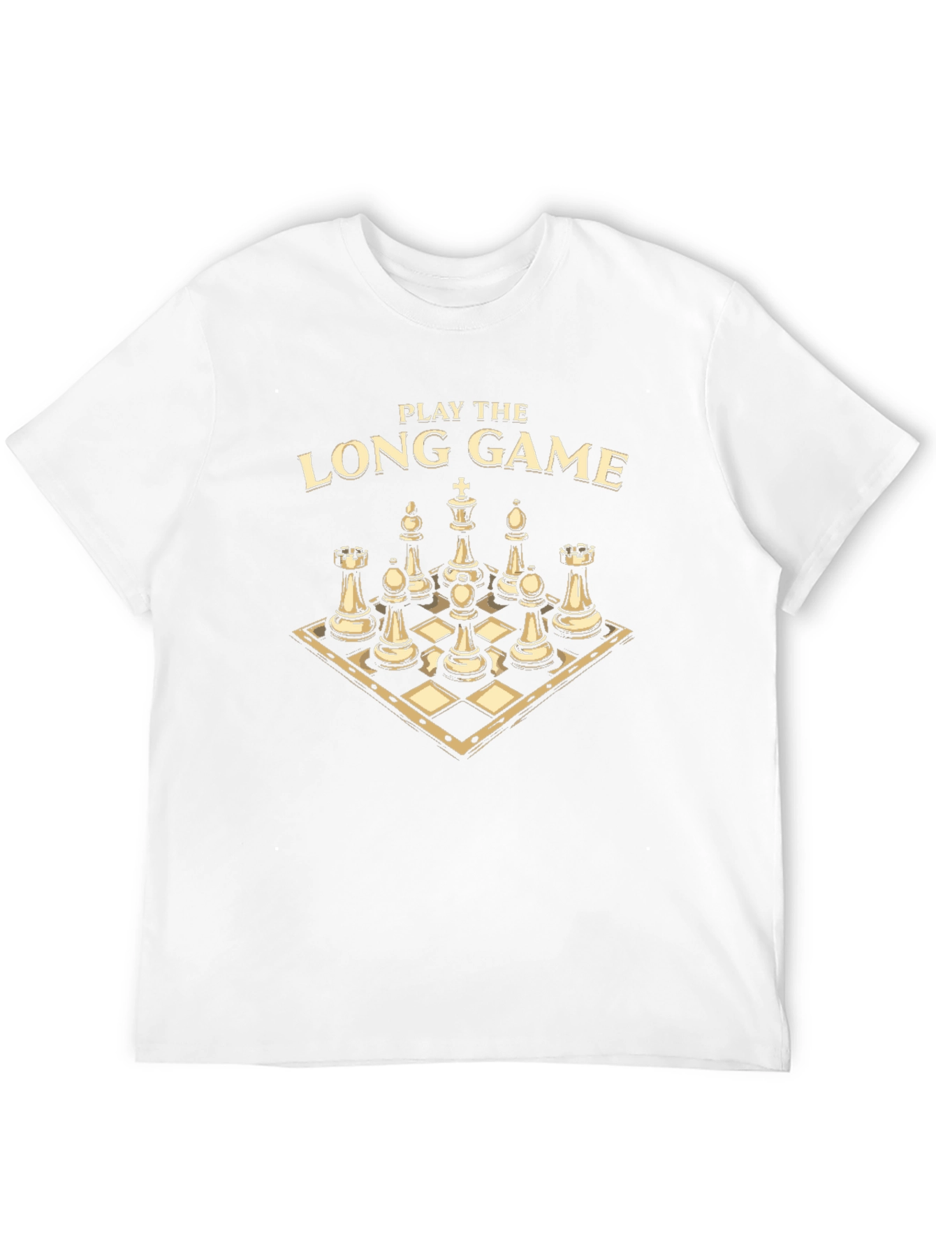 Play The Long Game Chess Graphic T-Shirt