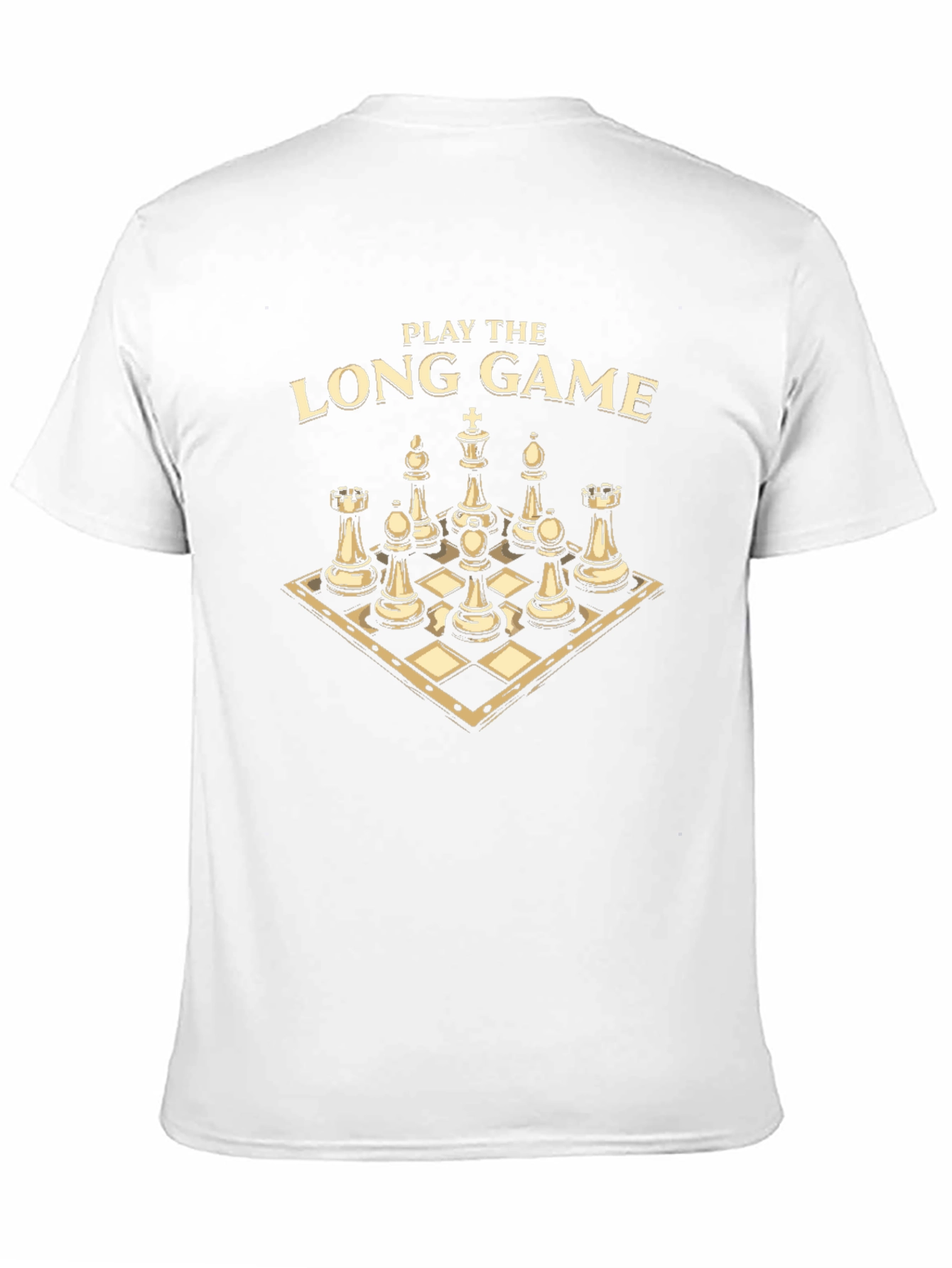Play The Long Game Chess Graphic T-Shirt
