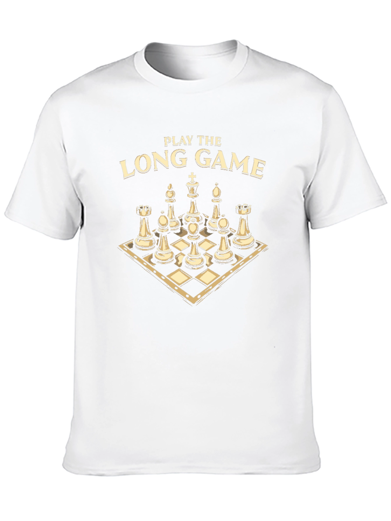 Play The Long Game Chess Graphic T-Shirt