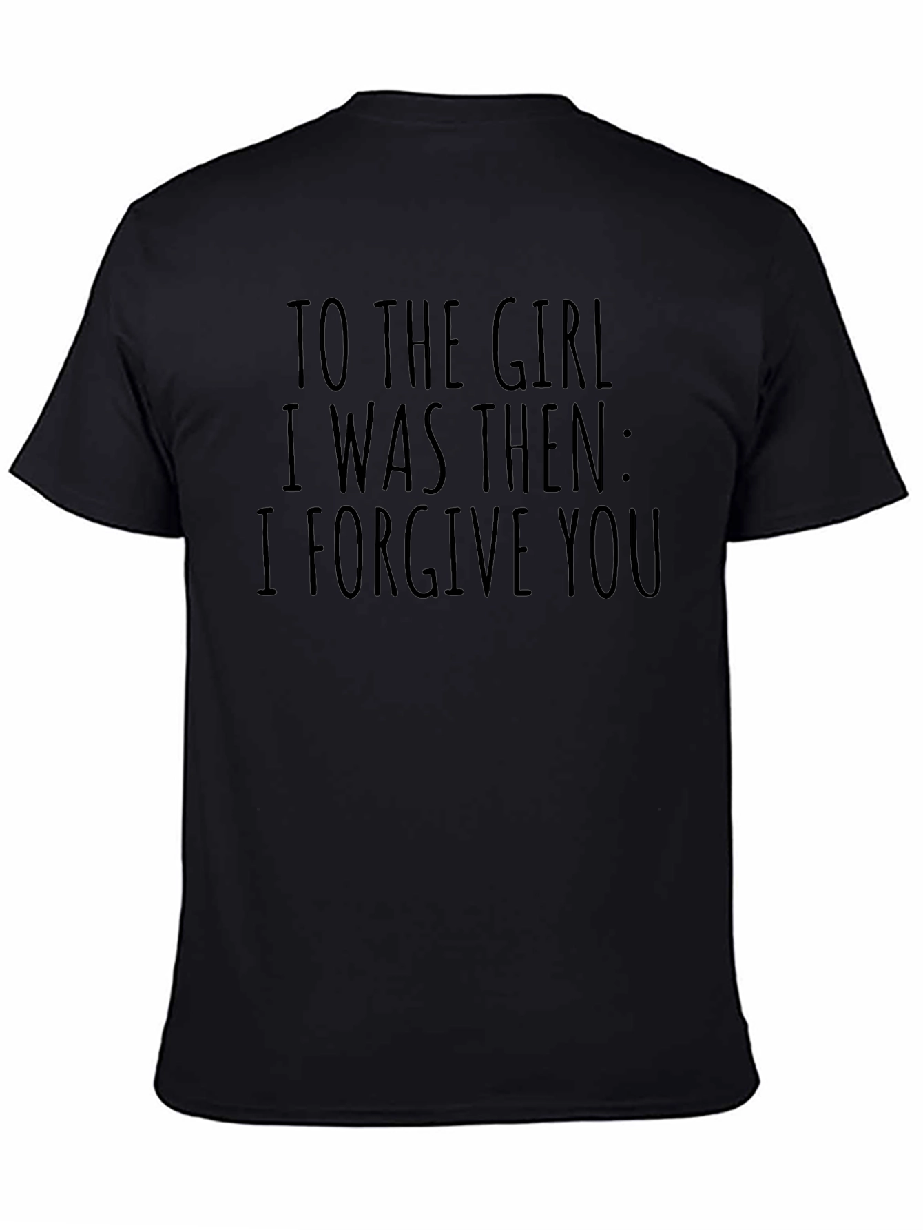 Forgive You Graphic Tee - Stylish Black T-Shirt