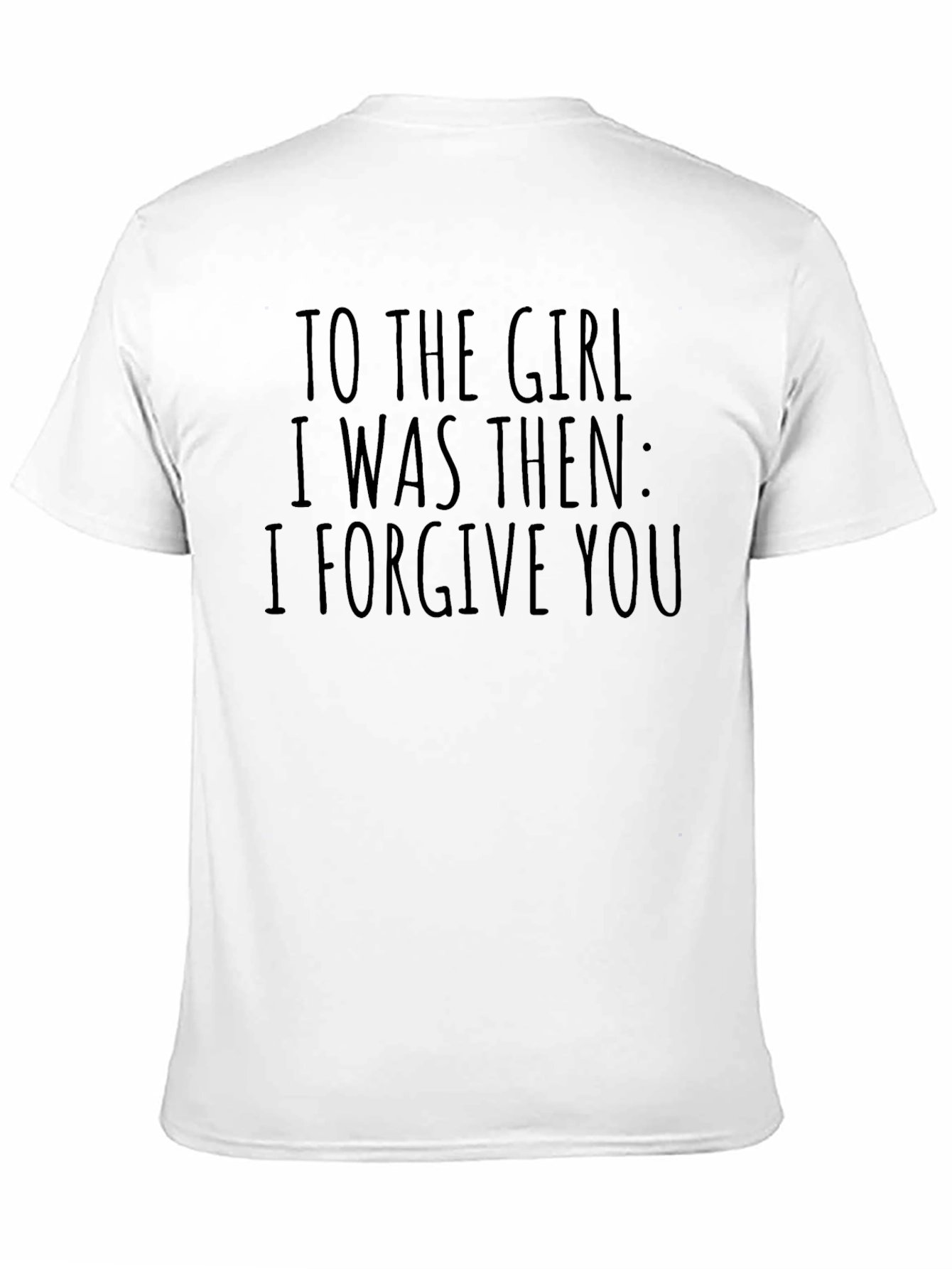 Forgive You Graphic Tee - Stylish Black T-Shirt