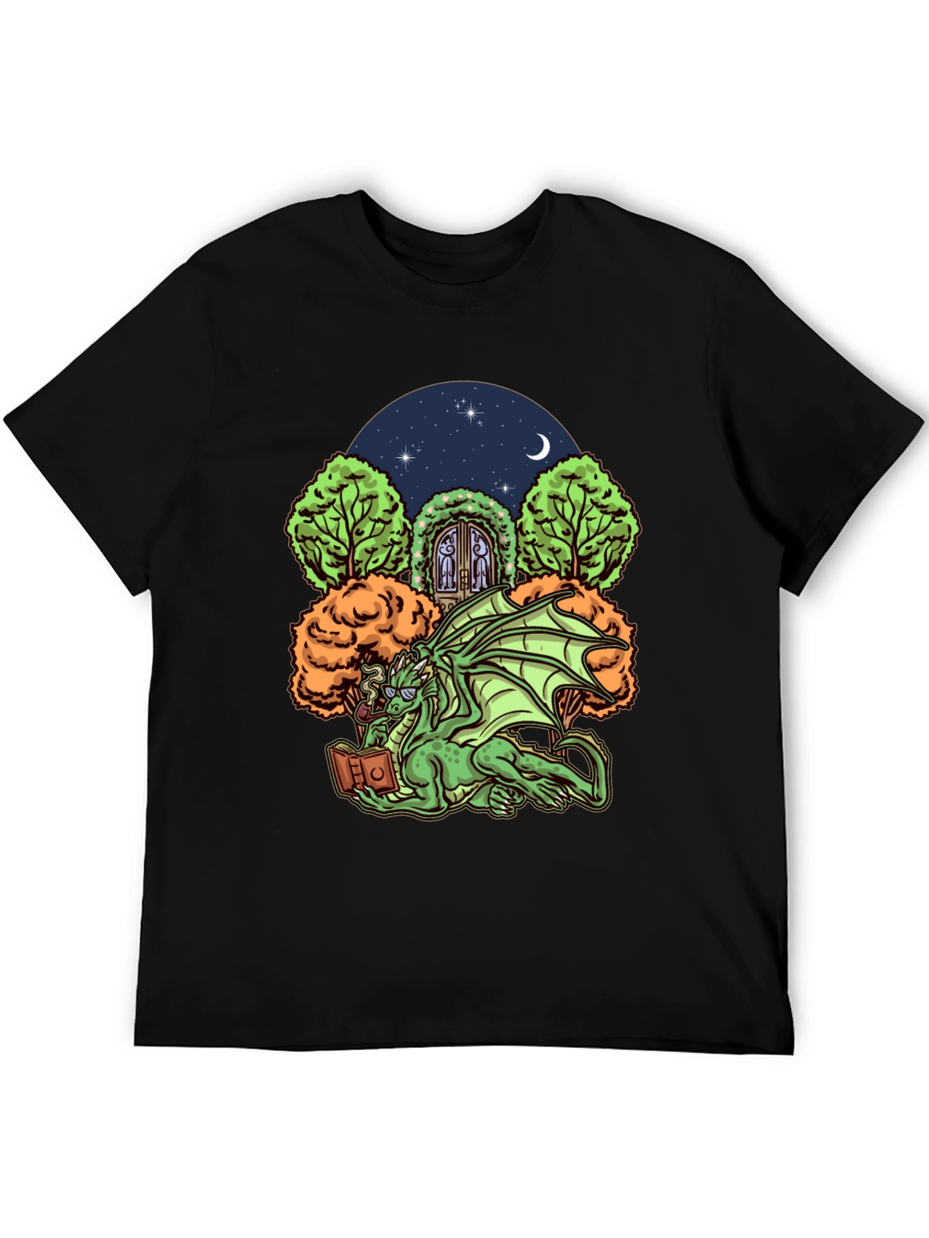 Dragon Reader Graphic T-Shirt