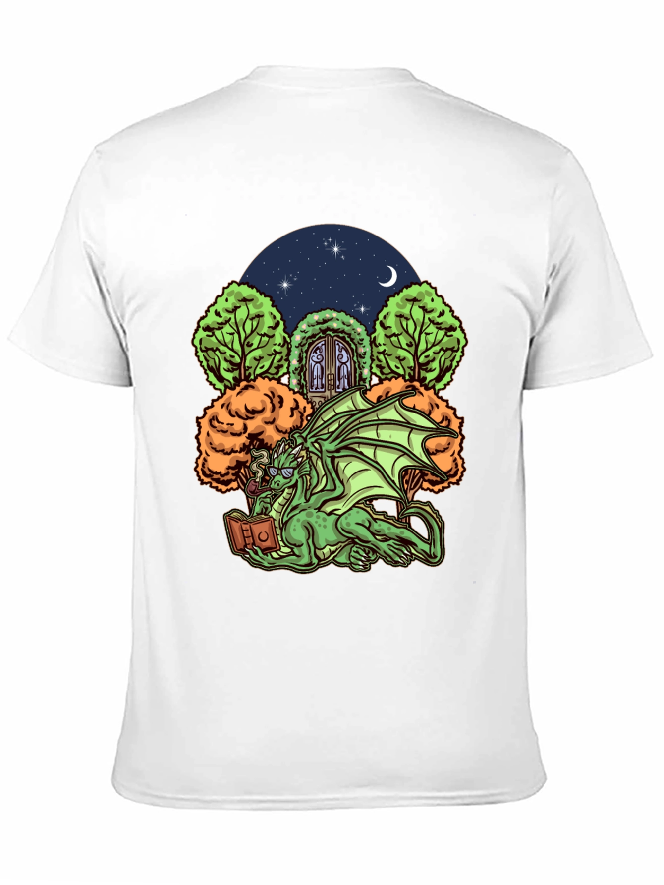 Dragon Reader Graphic T-Shirt