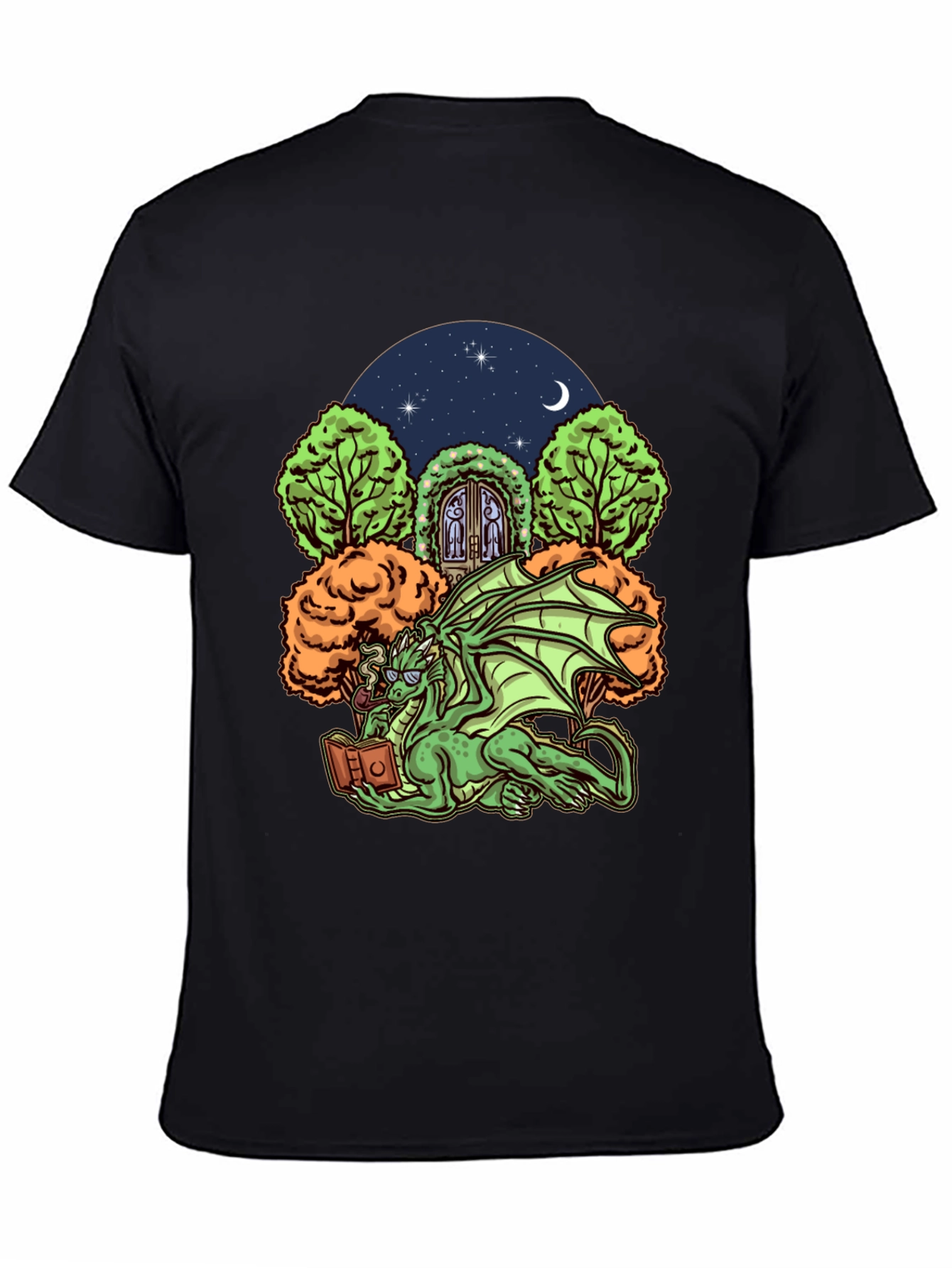 Dragon Reader Graphic T-Shirt