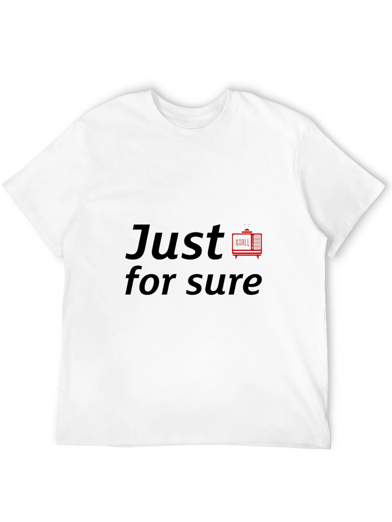 Just for Sure Retro TV Graphic Tee