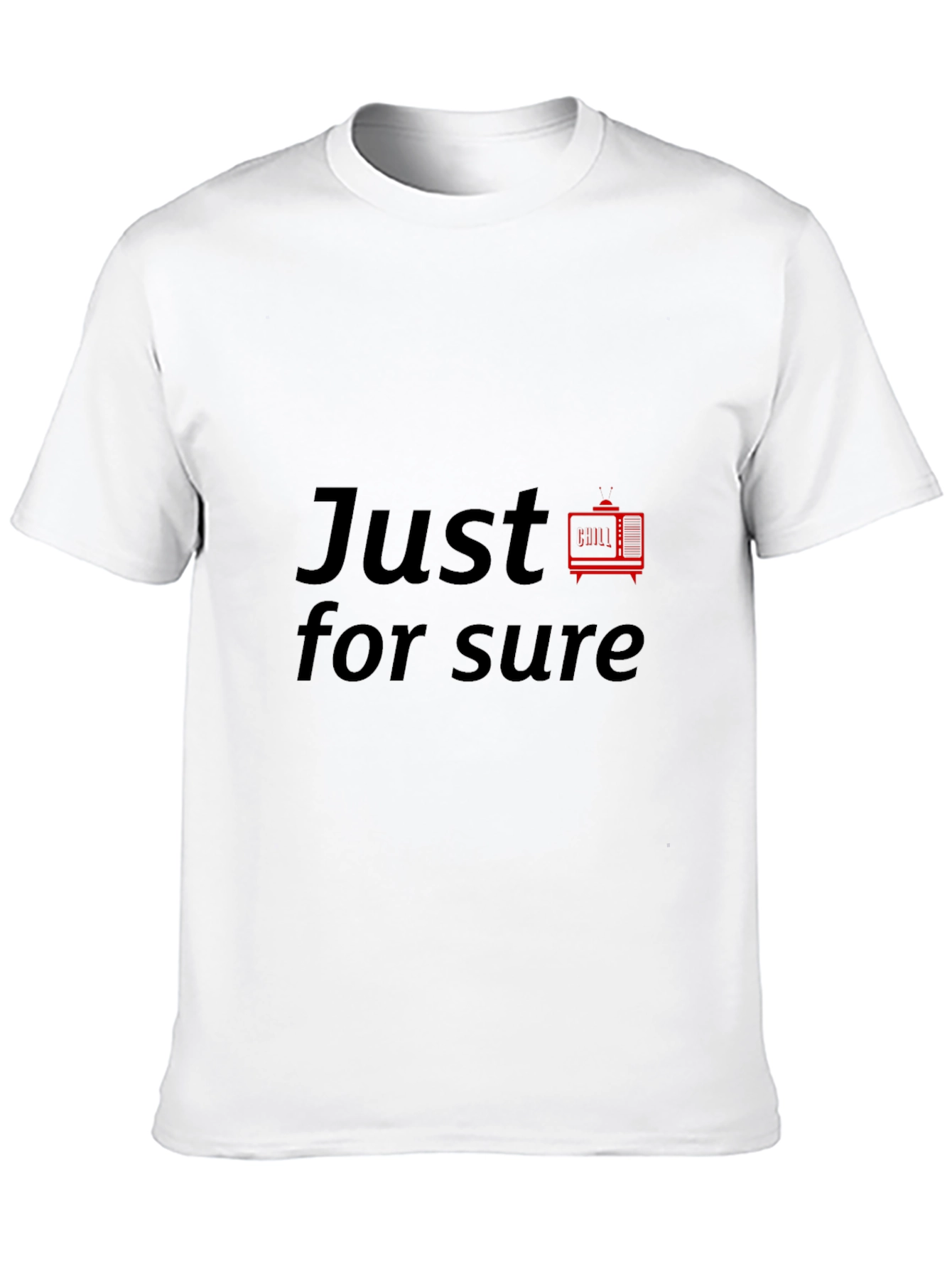 Just for Sure Retro TV Graphic Tee