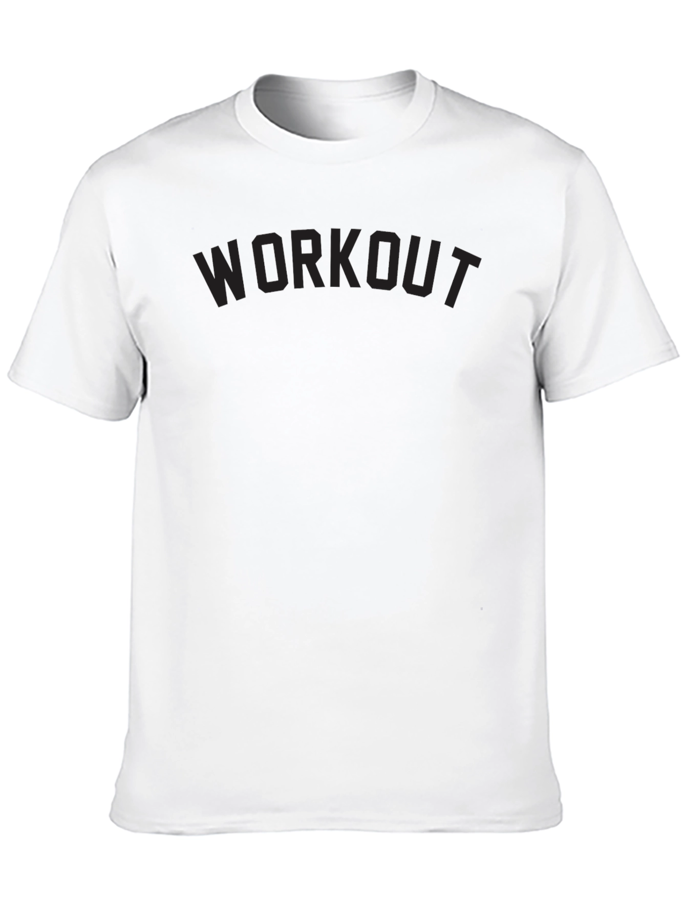 Workout Graphic Black T-Shirt