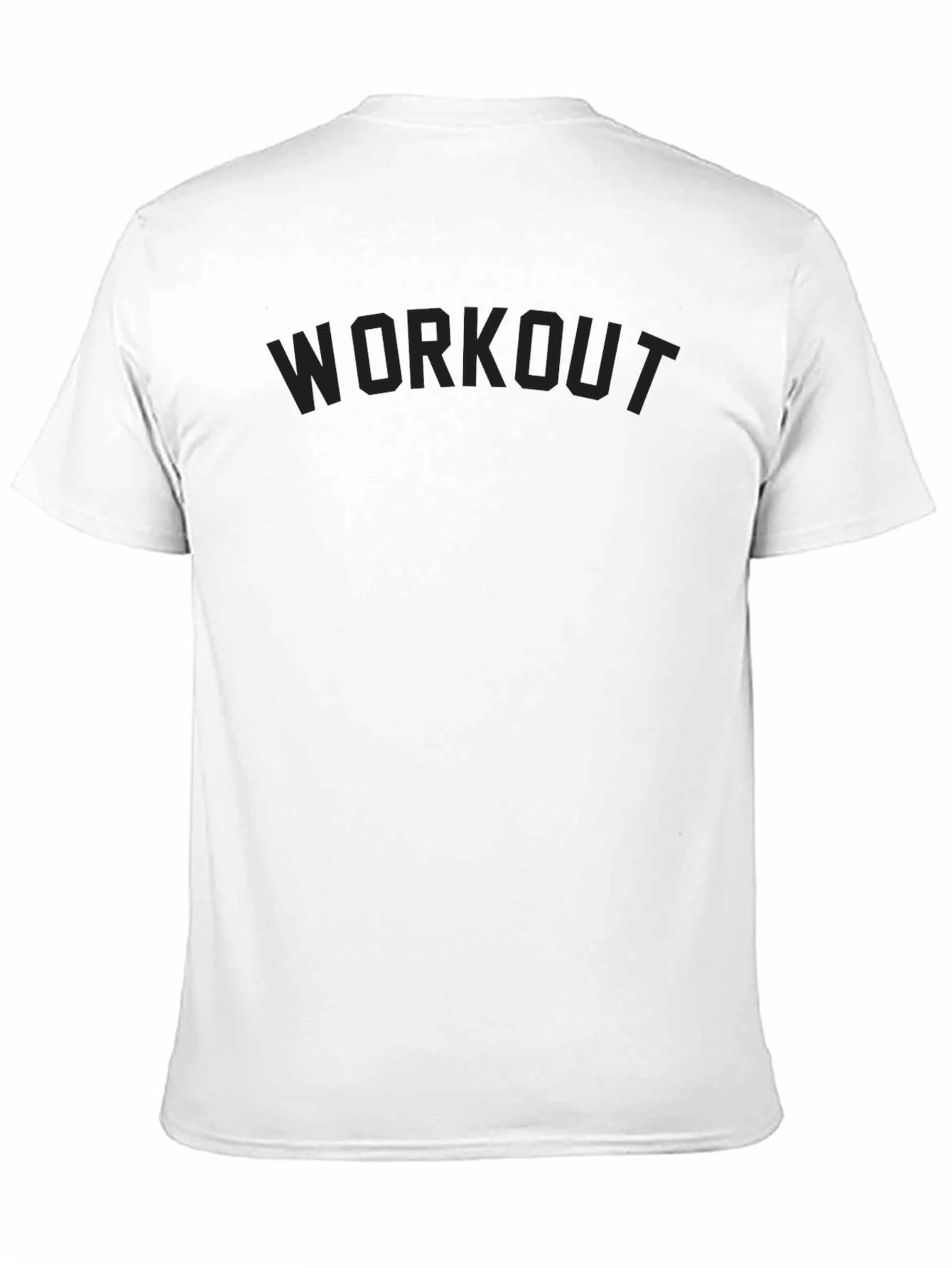 Workout Graphic Black T-Shirt