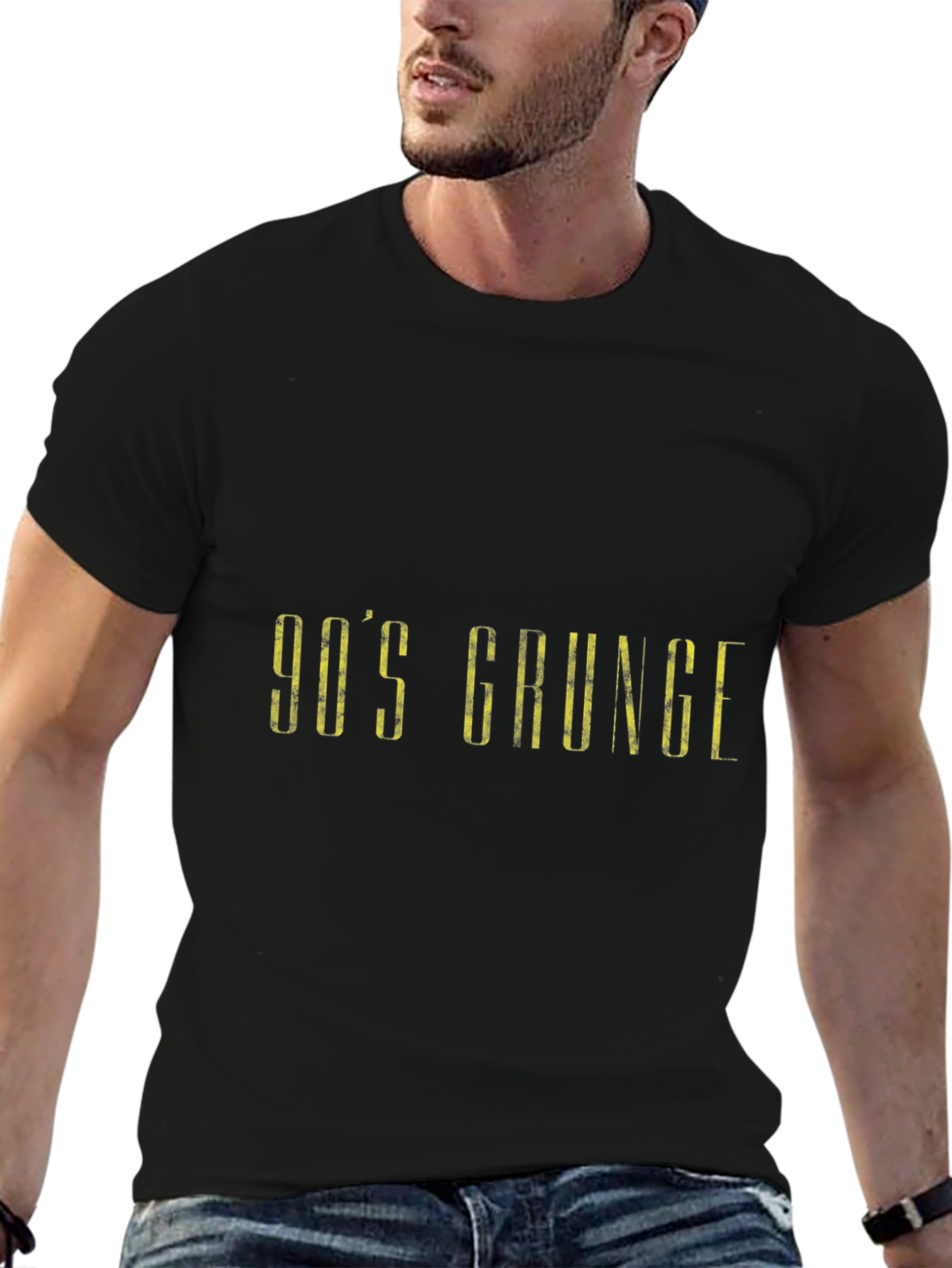 90s Grunge Black T-Shirt