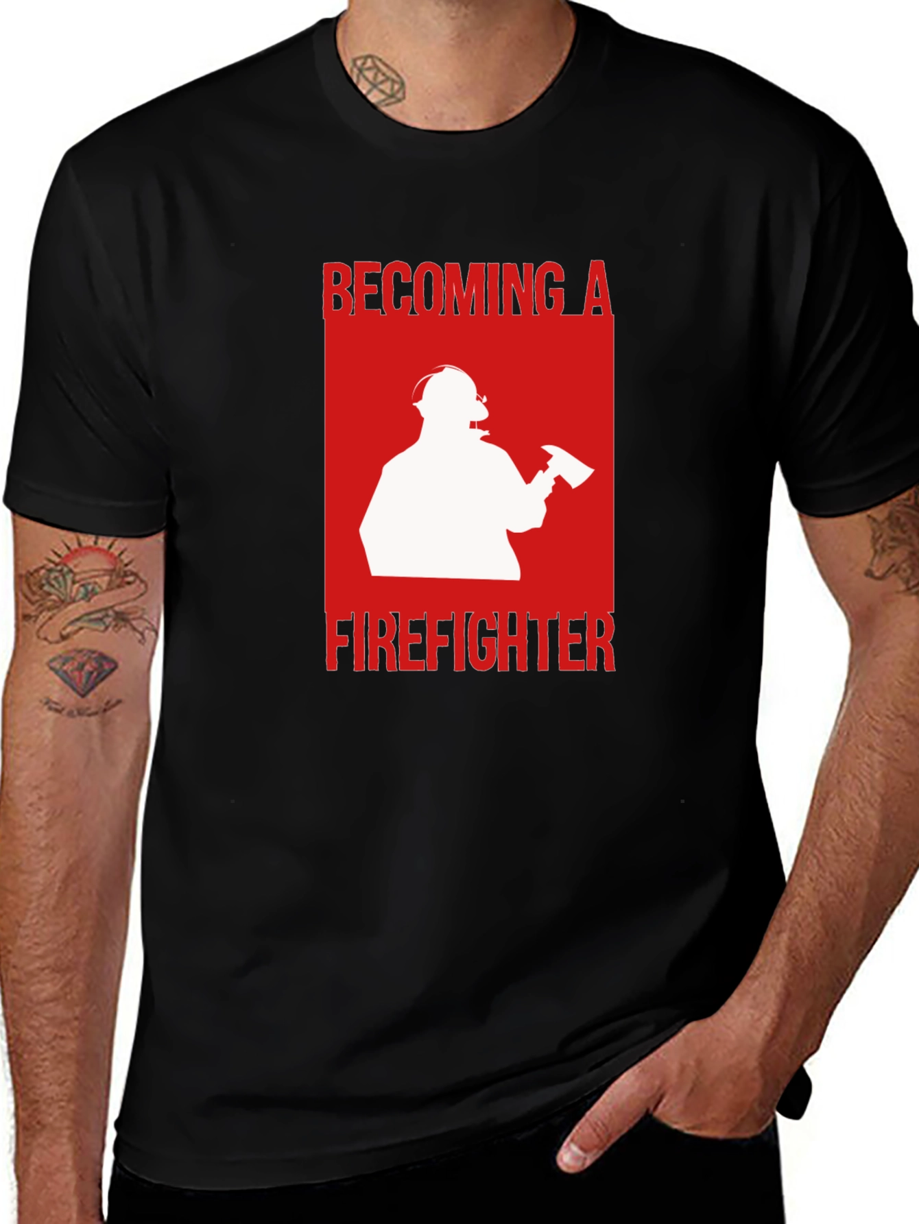 Becoming A Firefighter T-Shirt