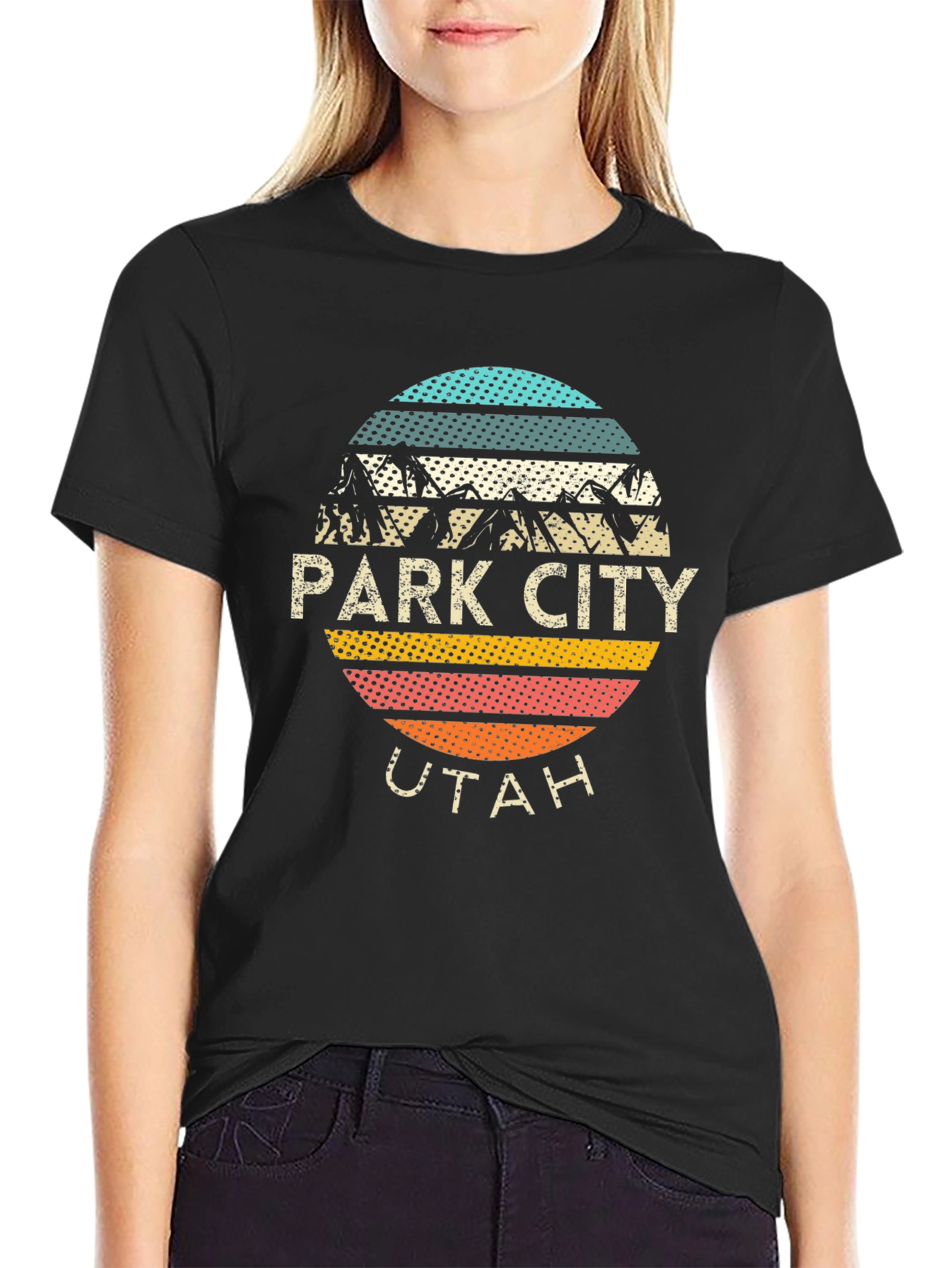 Park City Utah Retro T-Shirt