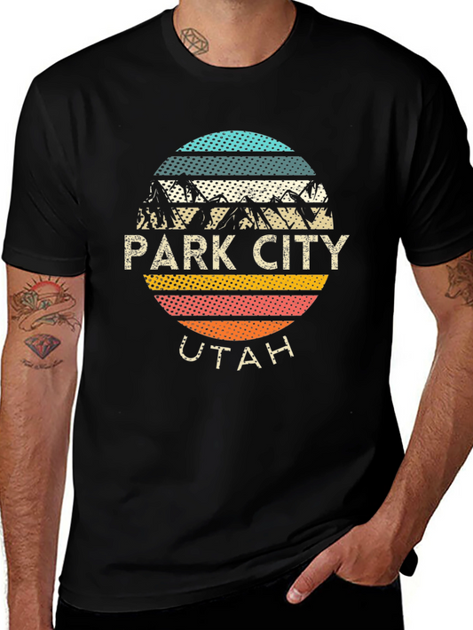 Park City Utah Retro T-Shirt