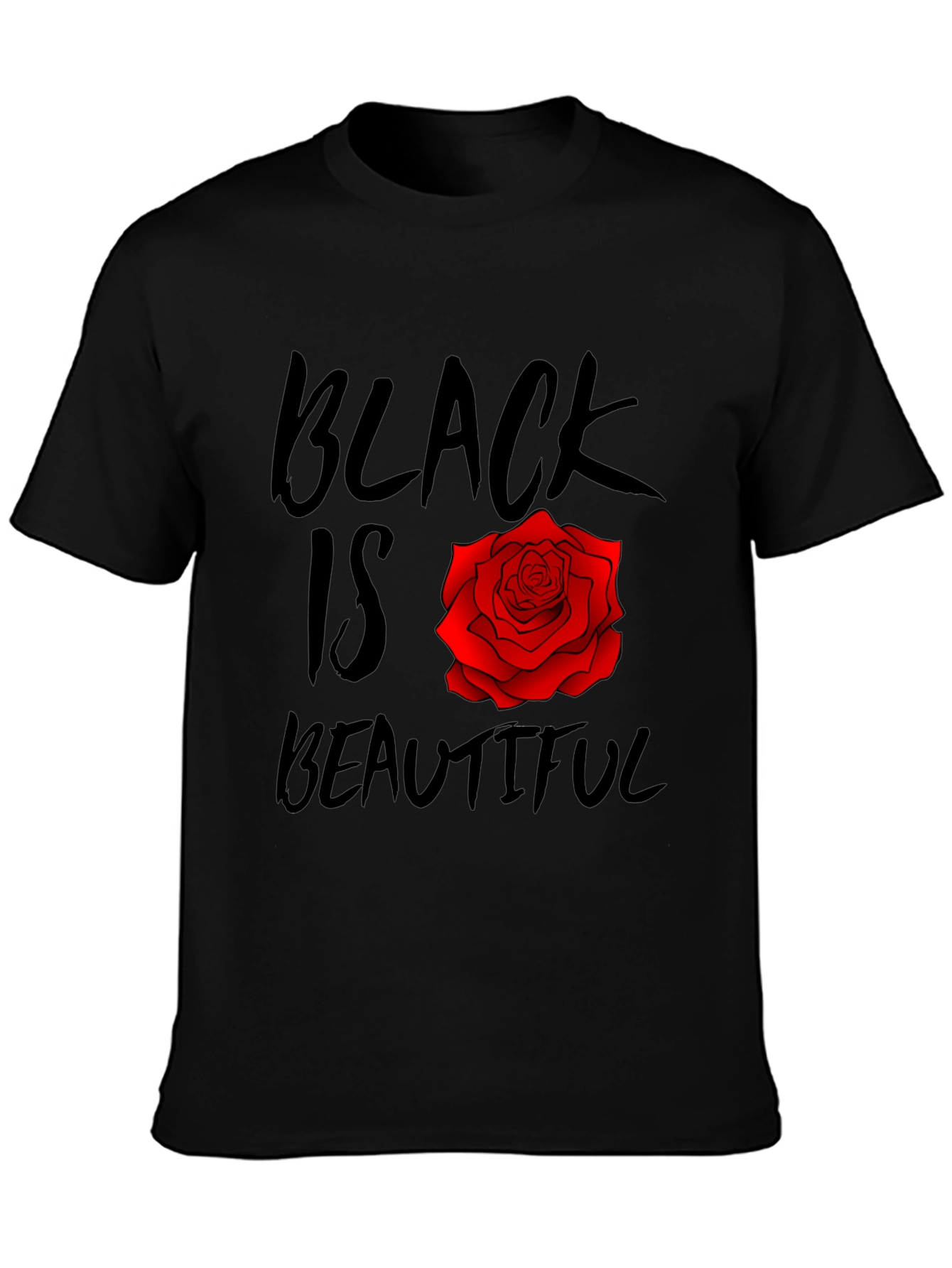 Black Is Beautiful Rose T-Shirt