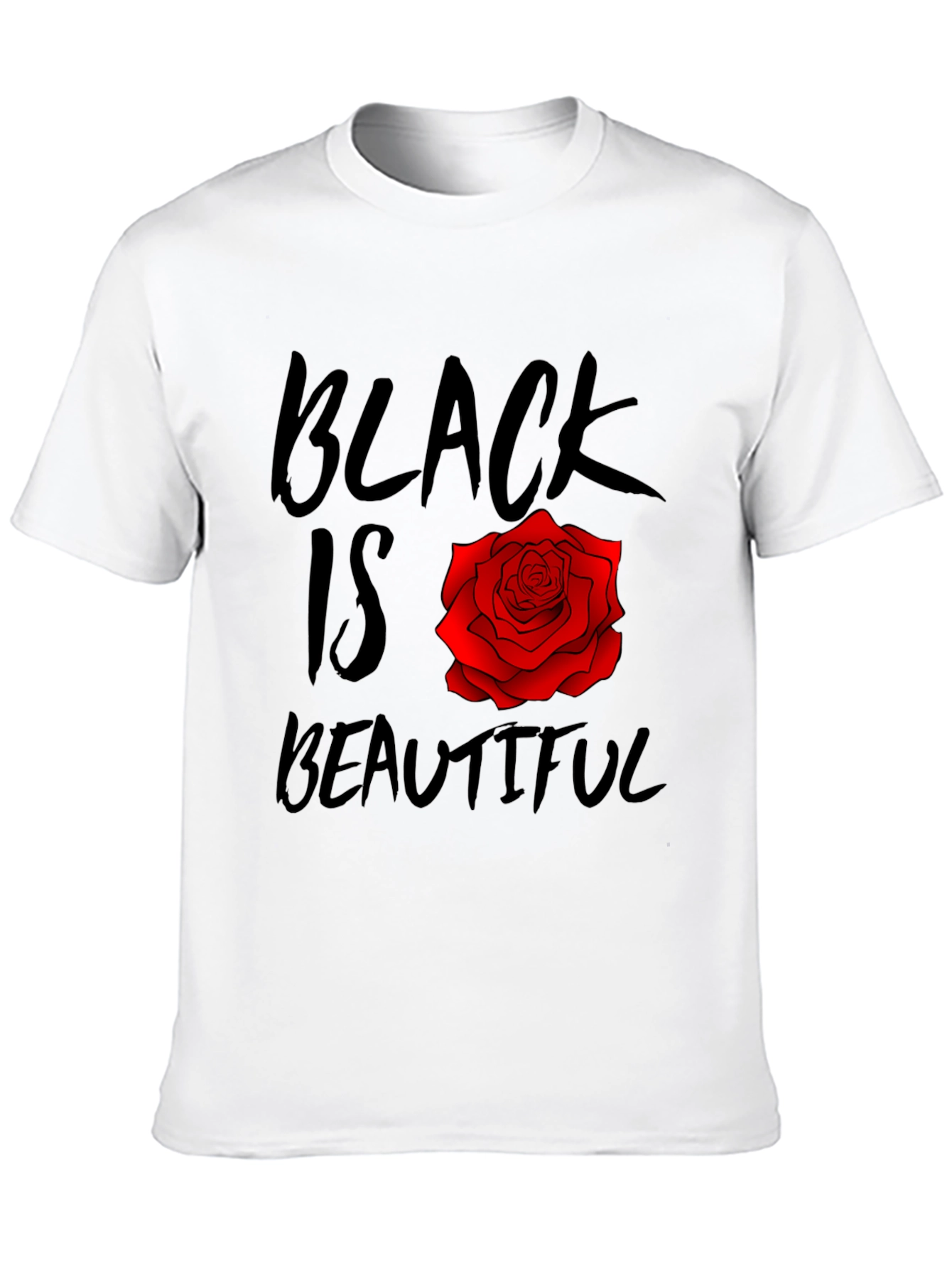 Black Is Beautiful Rose T-Shirt