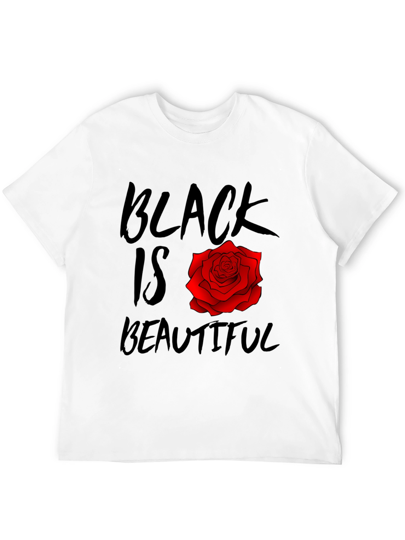 Black Is Beautiful Rose T-Shirt