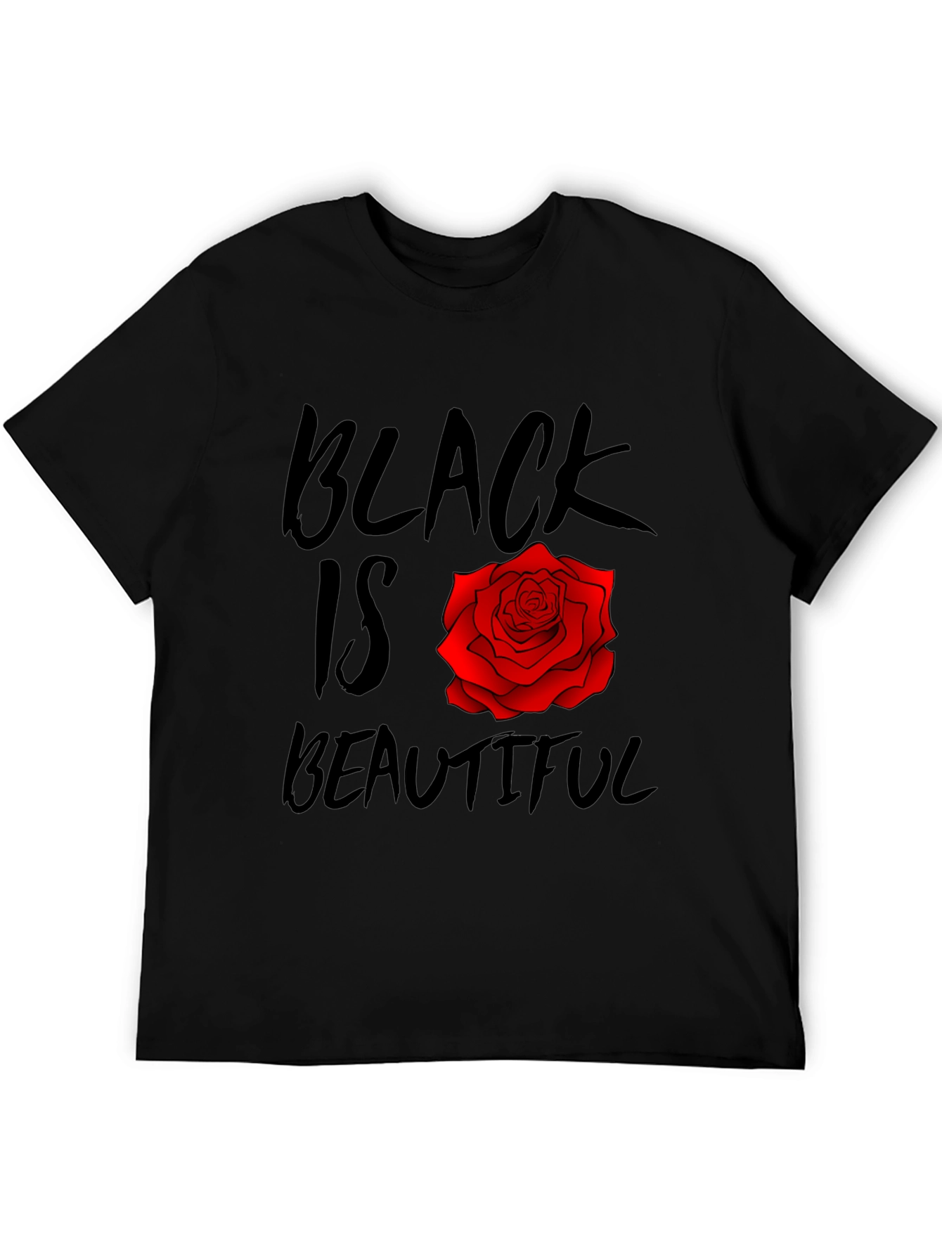 Black Is Beautiful Rose T-Shirt