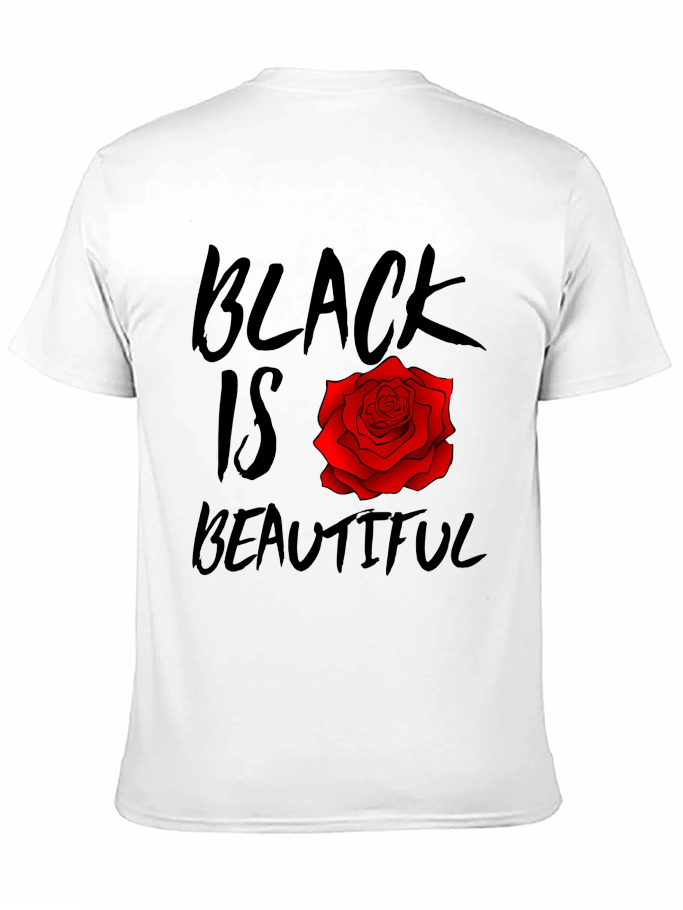 Black Is Beautiful Rose T-Shirt