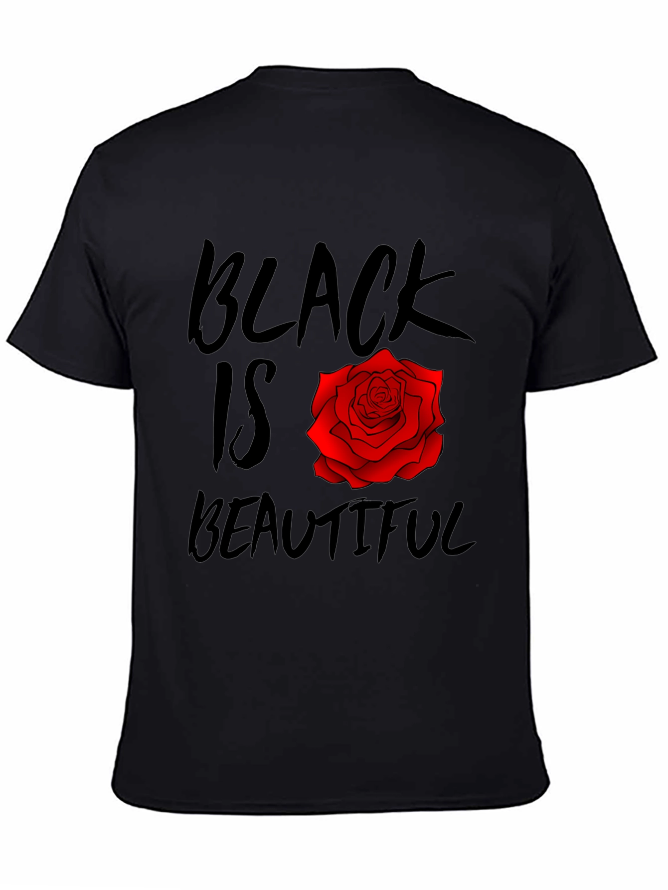 Black Is Beautiful Rose T-Shirt