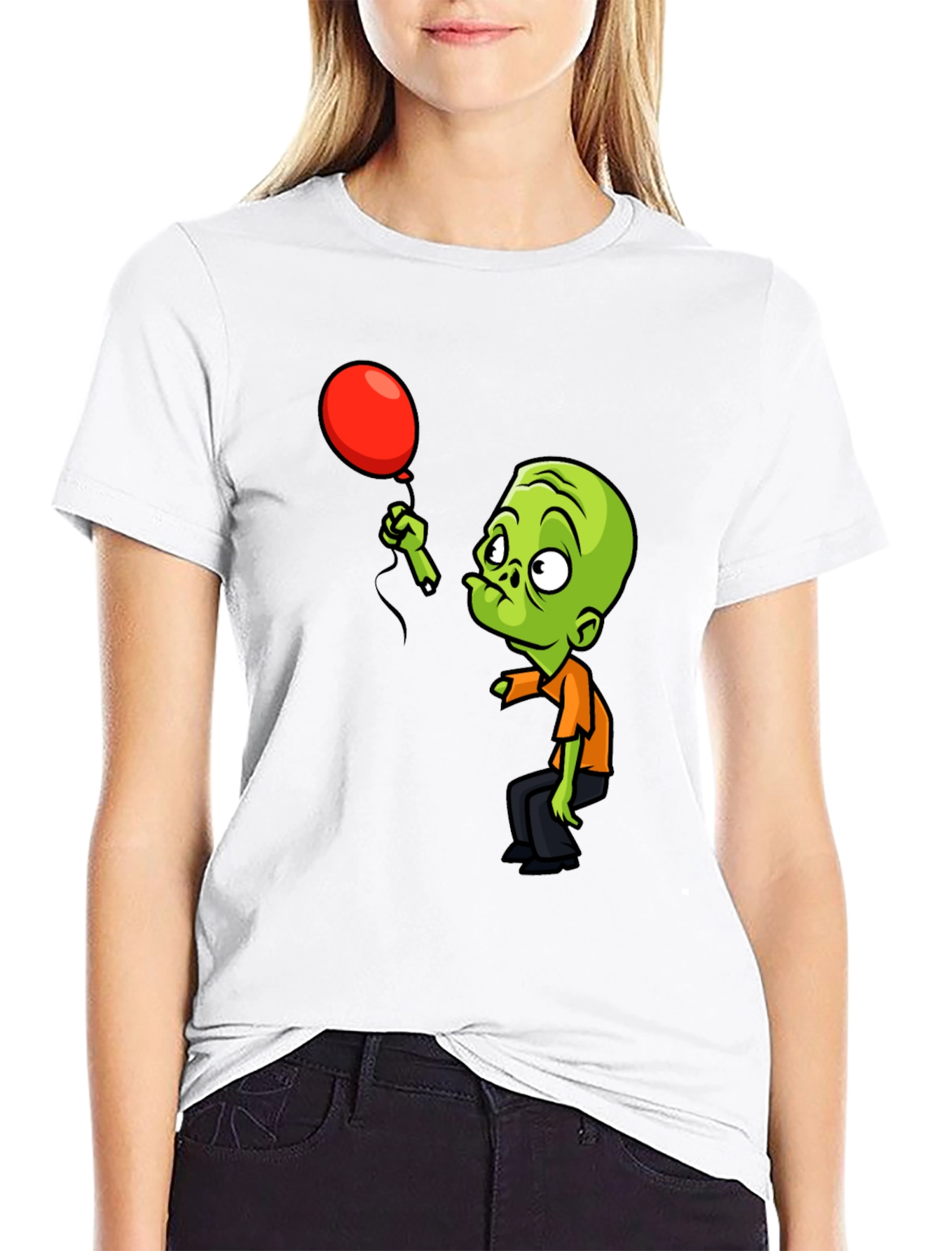 Zombie Boy Balloon T-Shirt