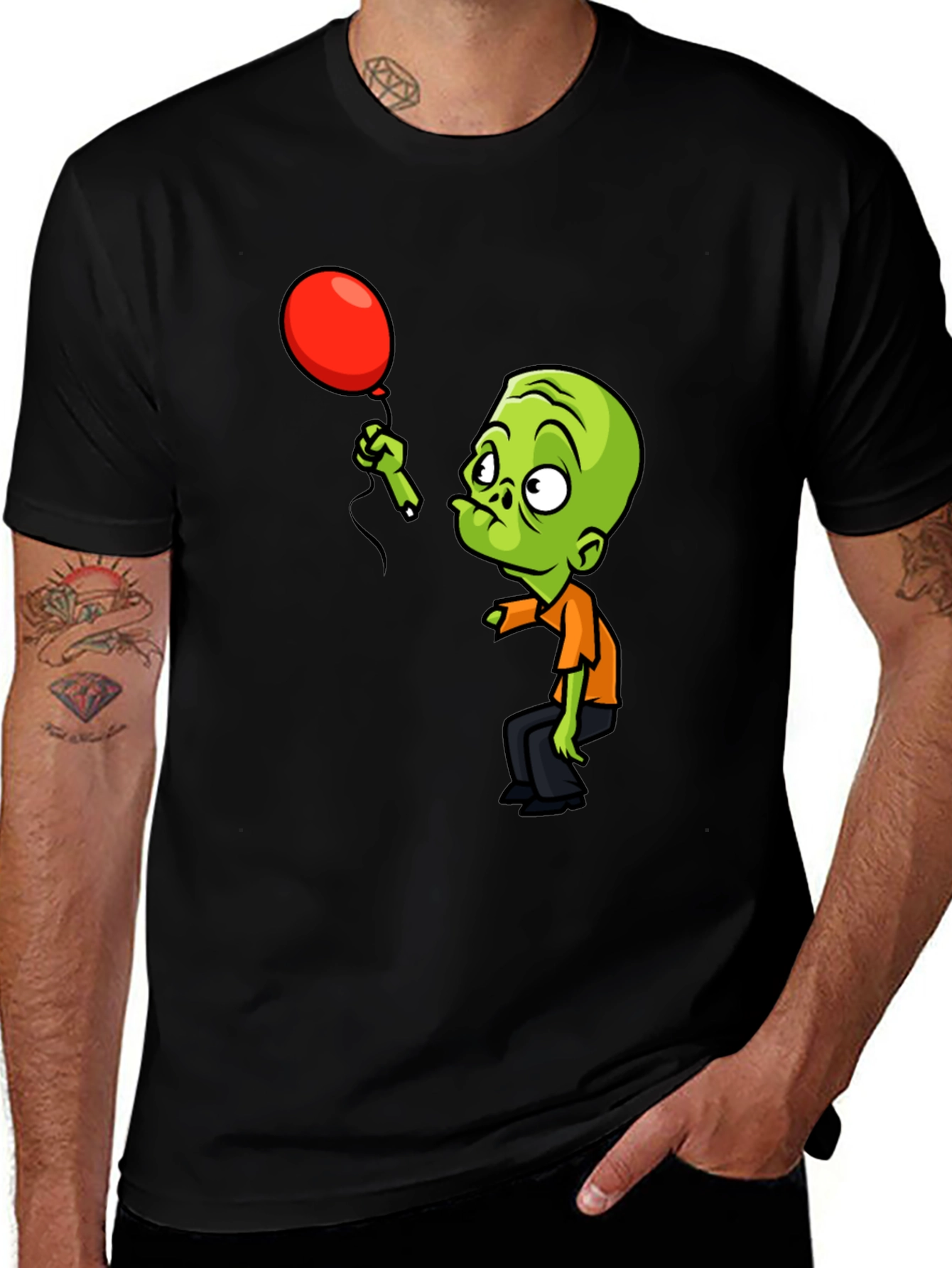 Zombie Boy Balloon T-Shirt