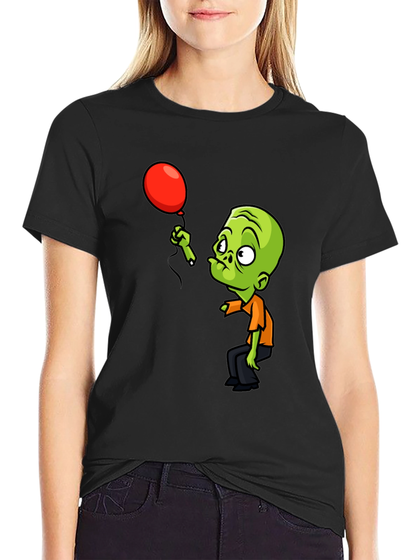 Zombie Boy Balloon T-Shirt
