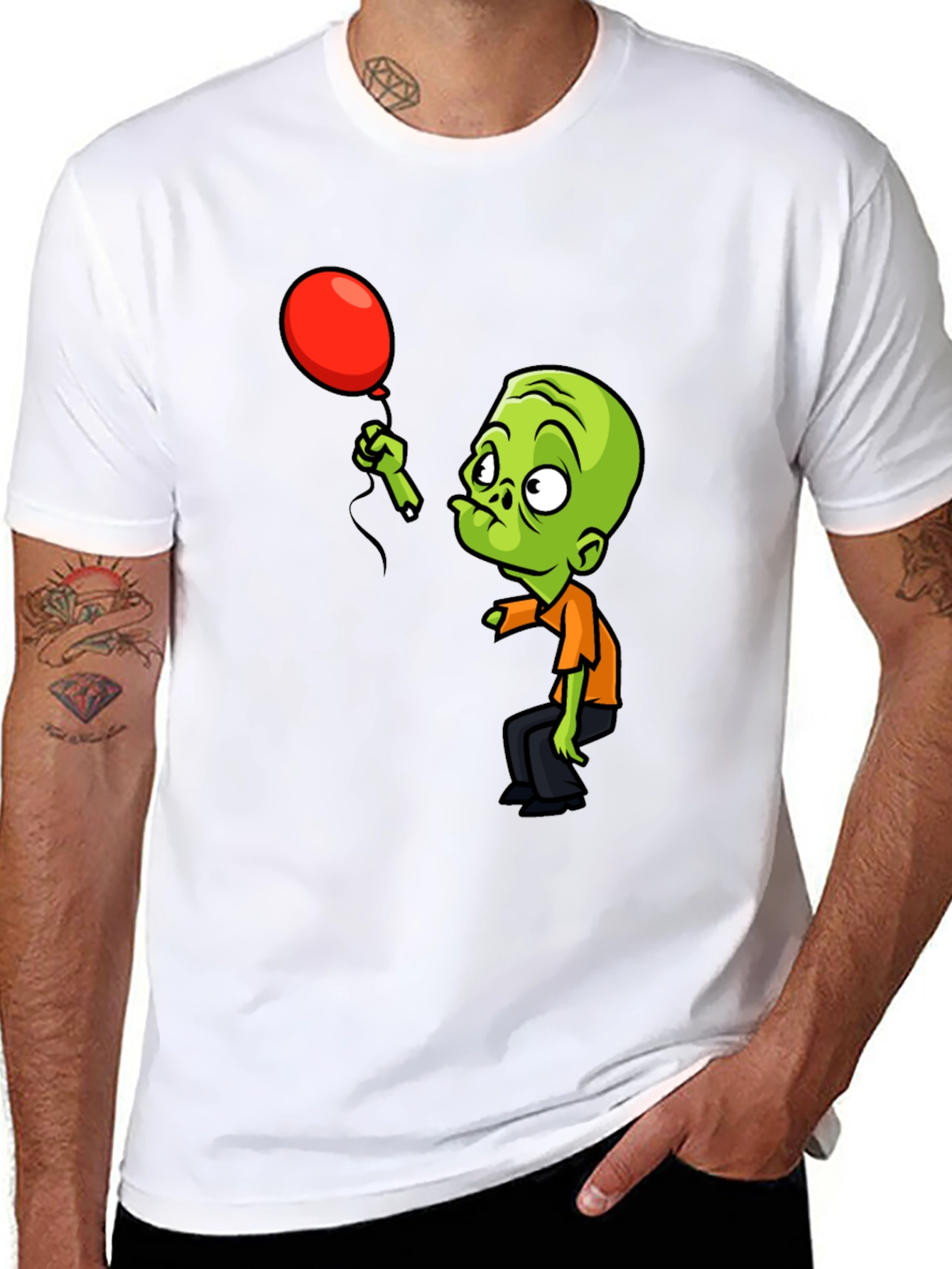 Zombie Boy Balloon T-Shirt