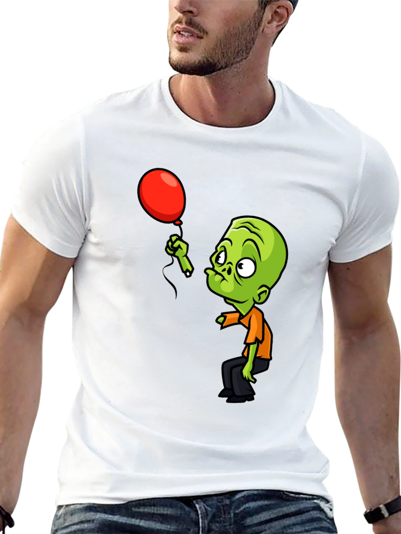 Zombie Boy Balloon T-Shirt