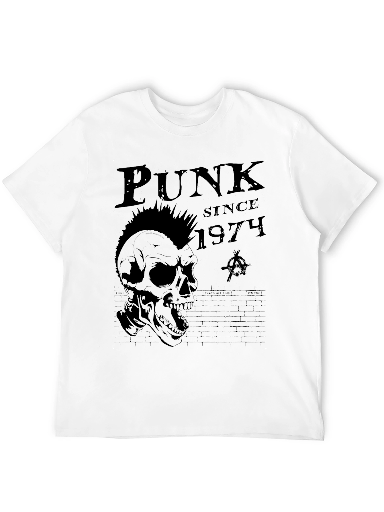 Punk Skull Graphic T-Shirt - Since 1974