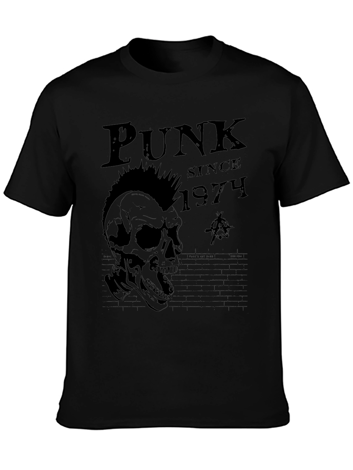 Punk Skull Graphic T-Shirt - Since 1974