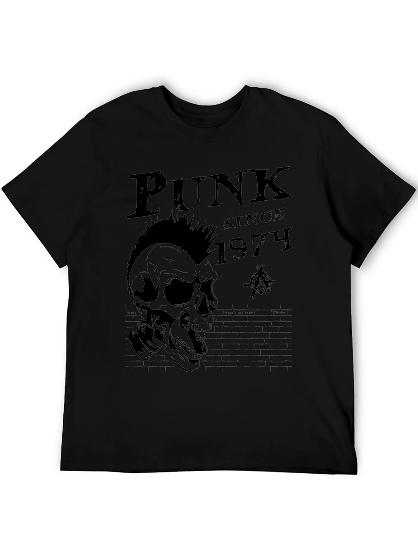 Punk Skull Graphic T-Shirt - Since 1974