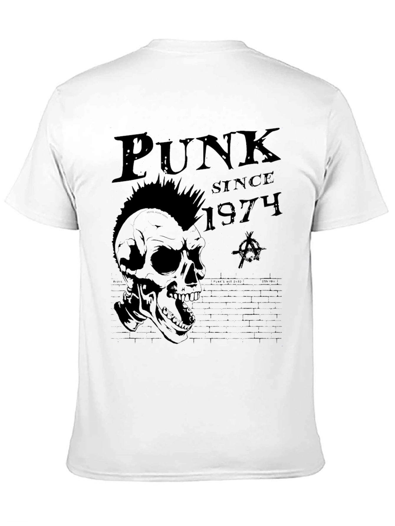 Punk Skull Graphic T-Shirt - Since 1974