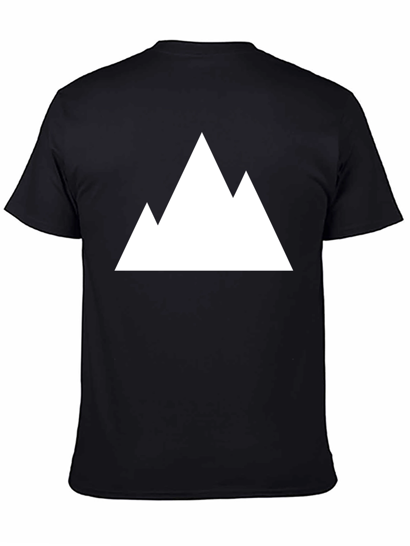 Mountain Graphic Black T-Shirt