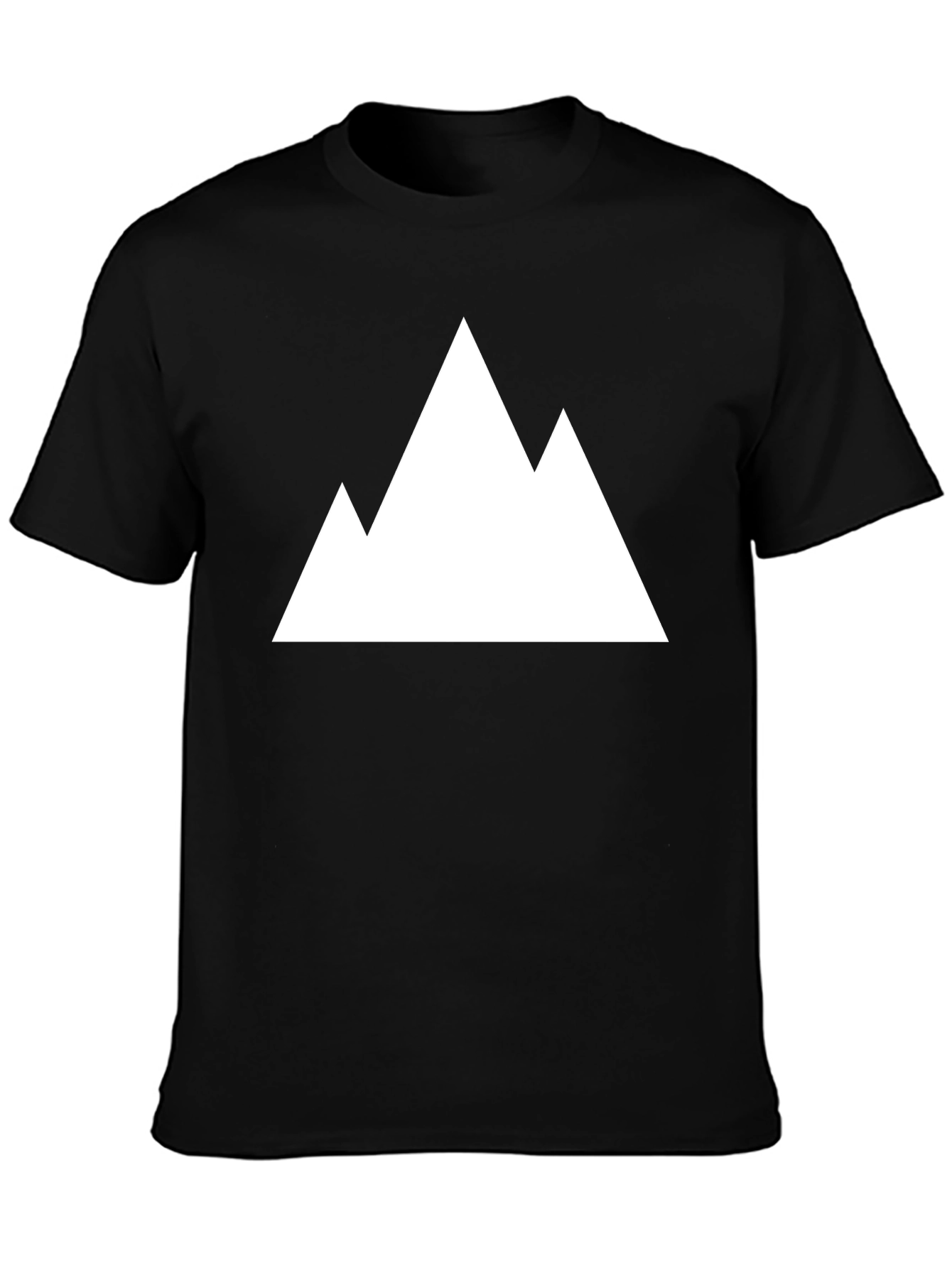 Mountain Graphic Black T-Shirt