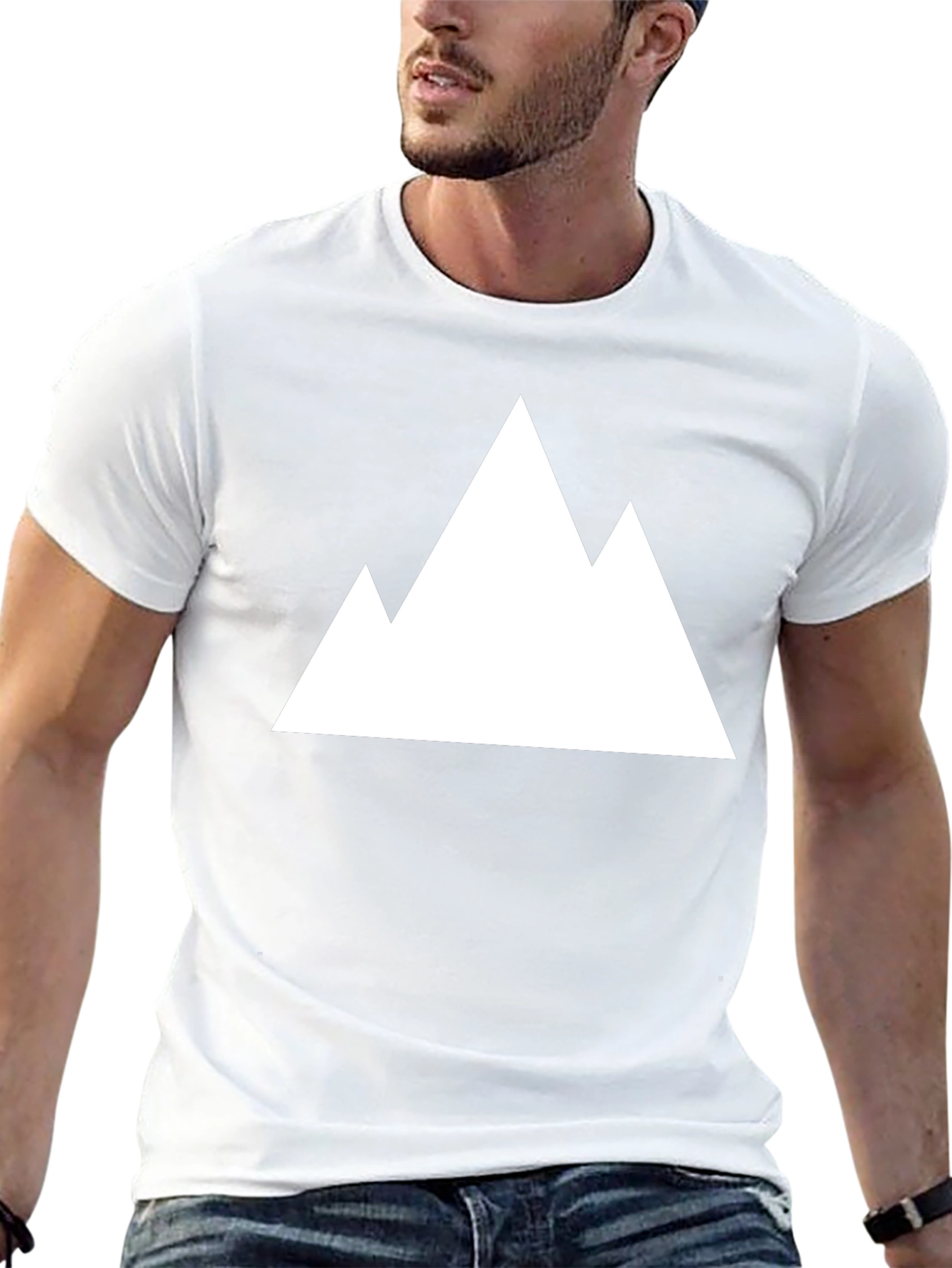 Mountain Graphic Black T-Shirt