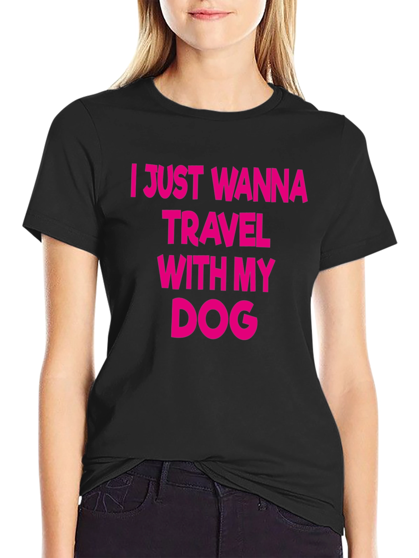 Travel with Dog Graphic Tee