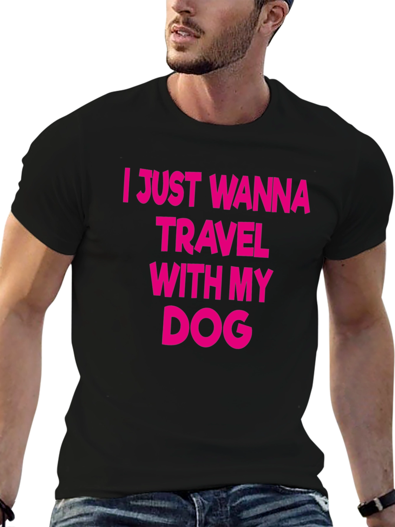 Travel with Dog Graphic Tee