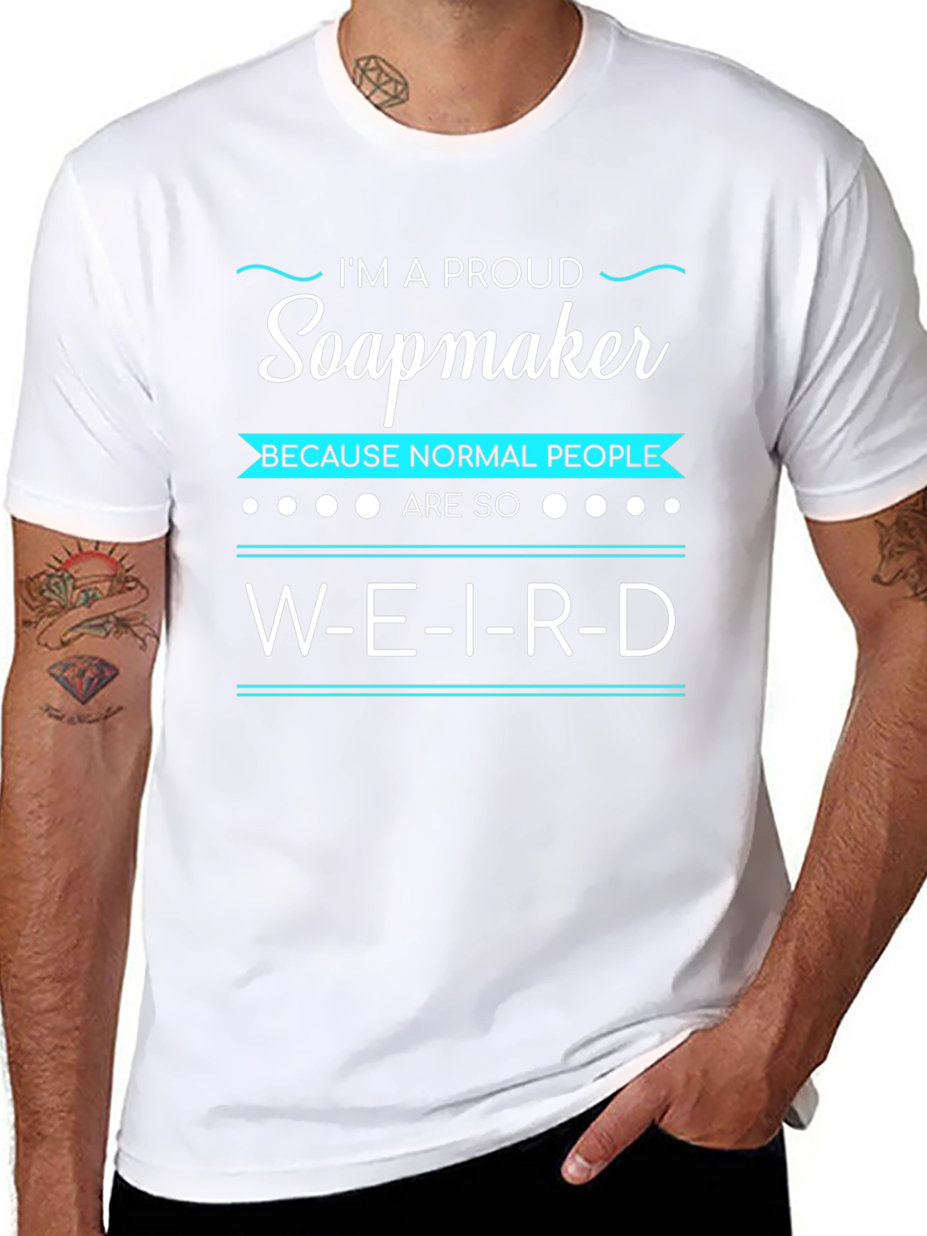 Proud Soapmaker Graphic Tee - Funny Weird People T-Shirt