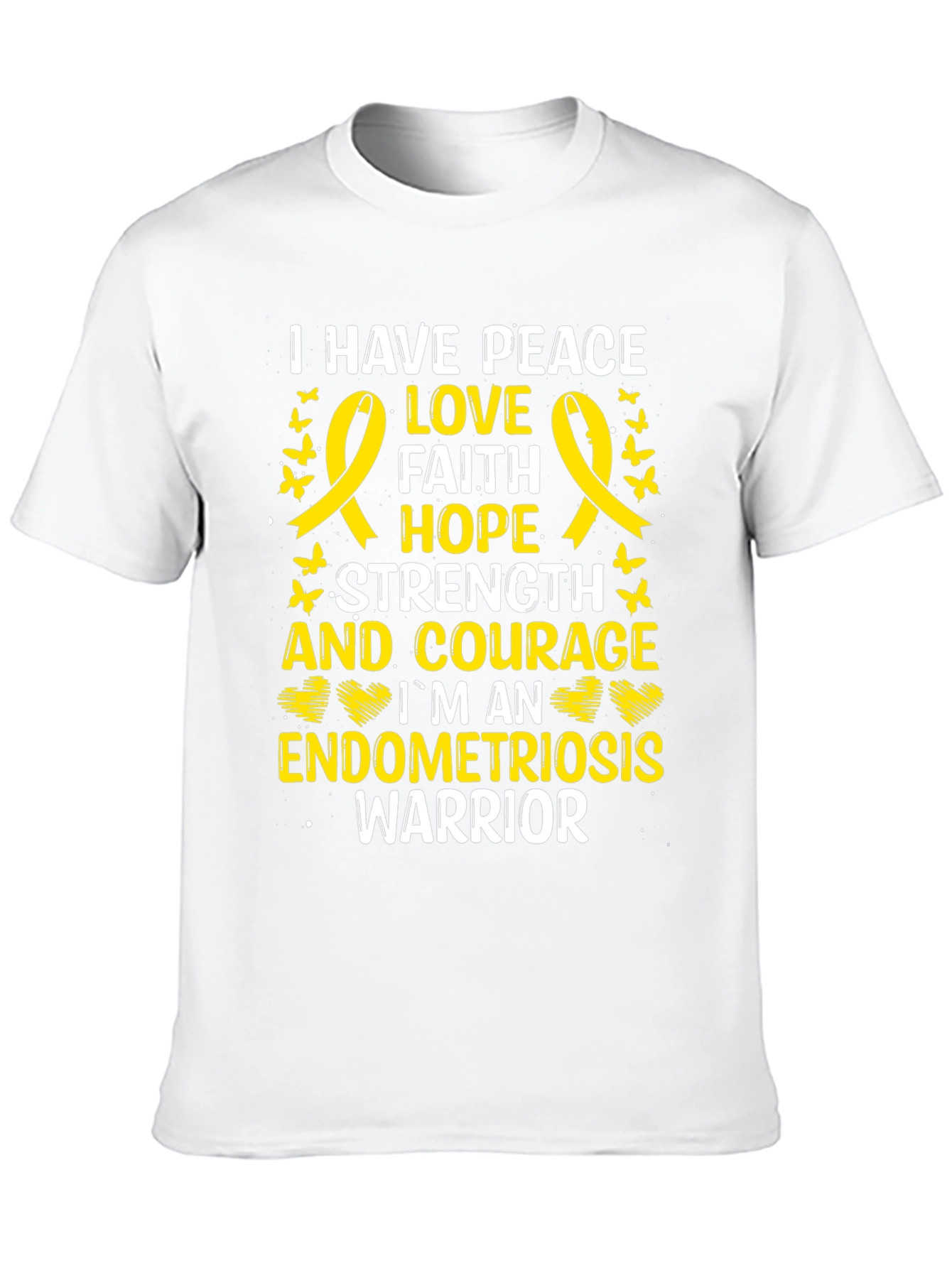 Endometriosis Warrior Awareness T-Shirt