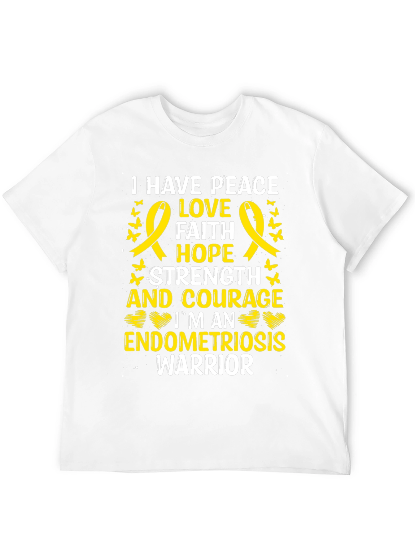 Endometriosis Warrior Awareness T-Shirt