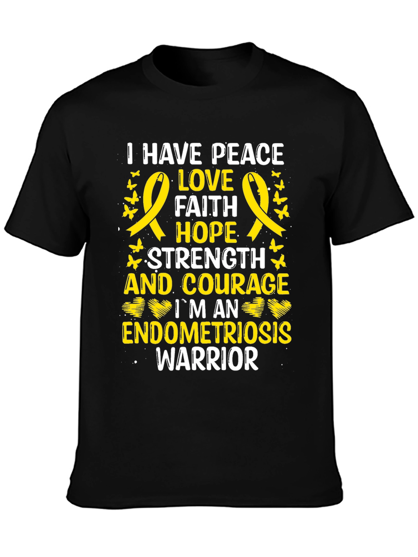 Endometriosis Warrior Awareness T-Shirt
