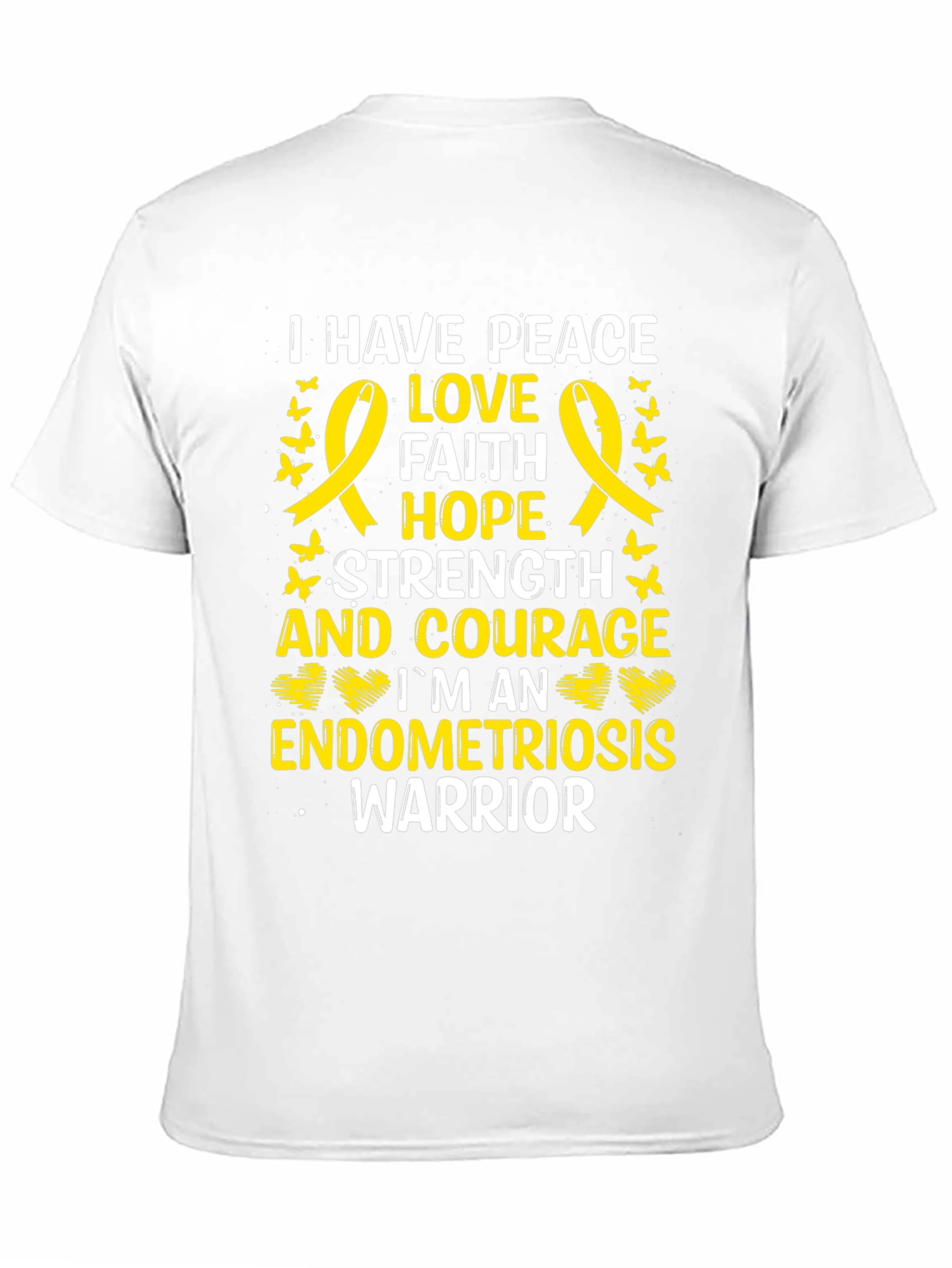 Endometriosis Warrior Awareness T-Shirt