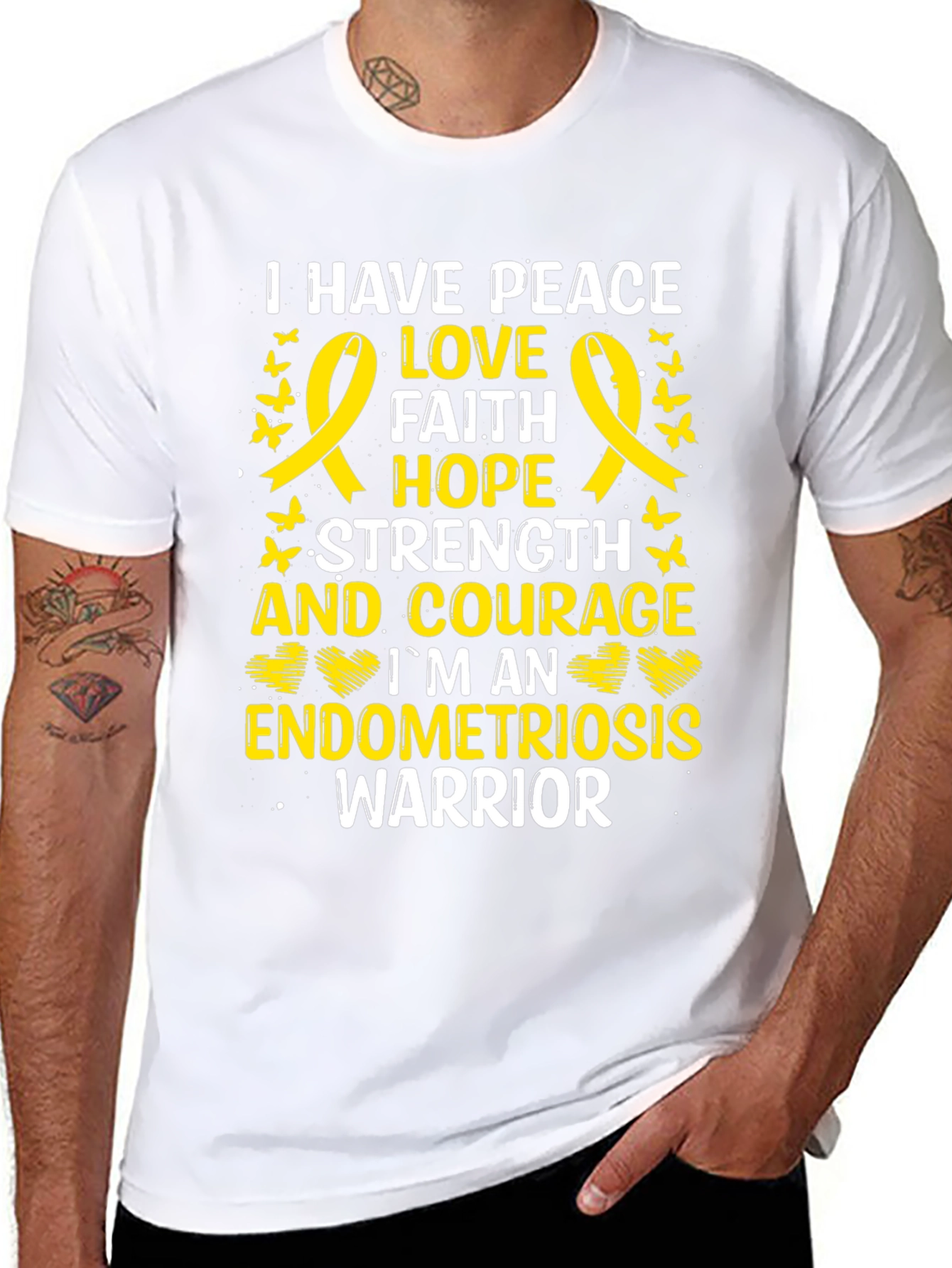Endometriosis Warrior Awareness T-Shirt