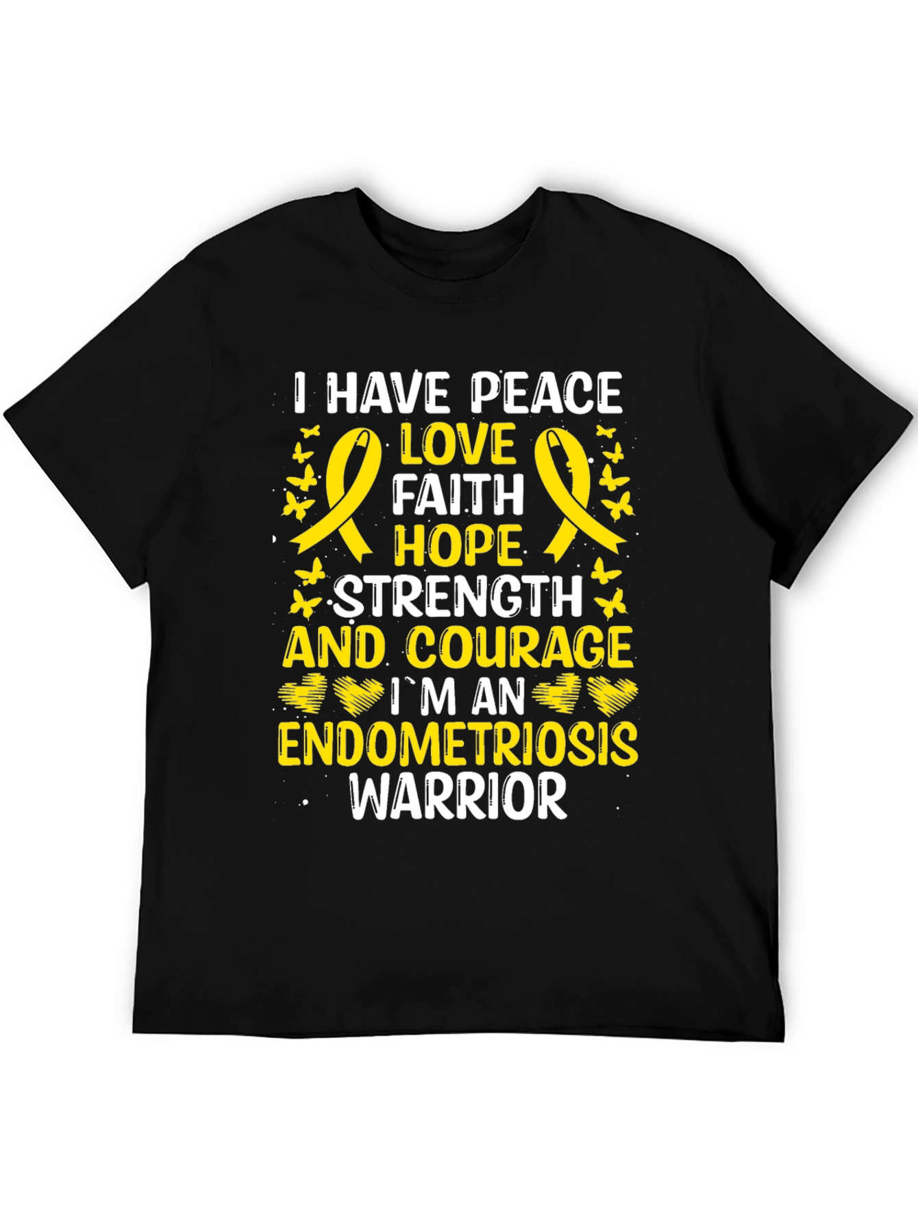 Endometriosis Warrior Awareness T-Shirt