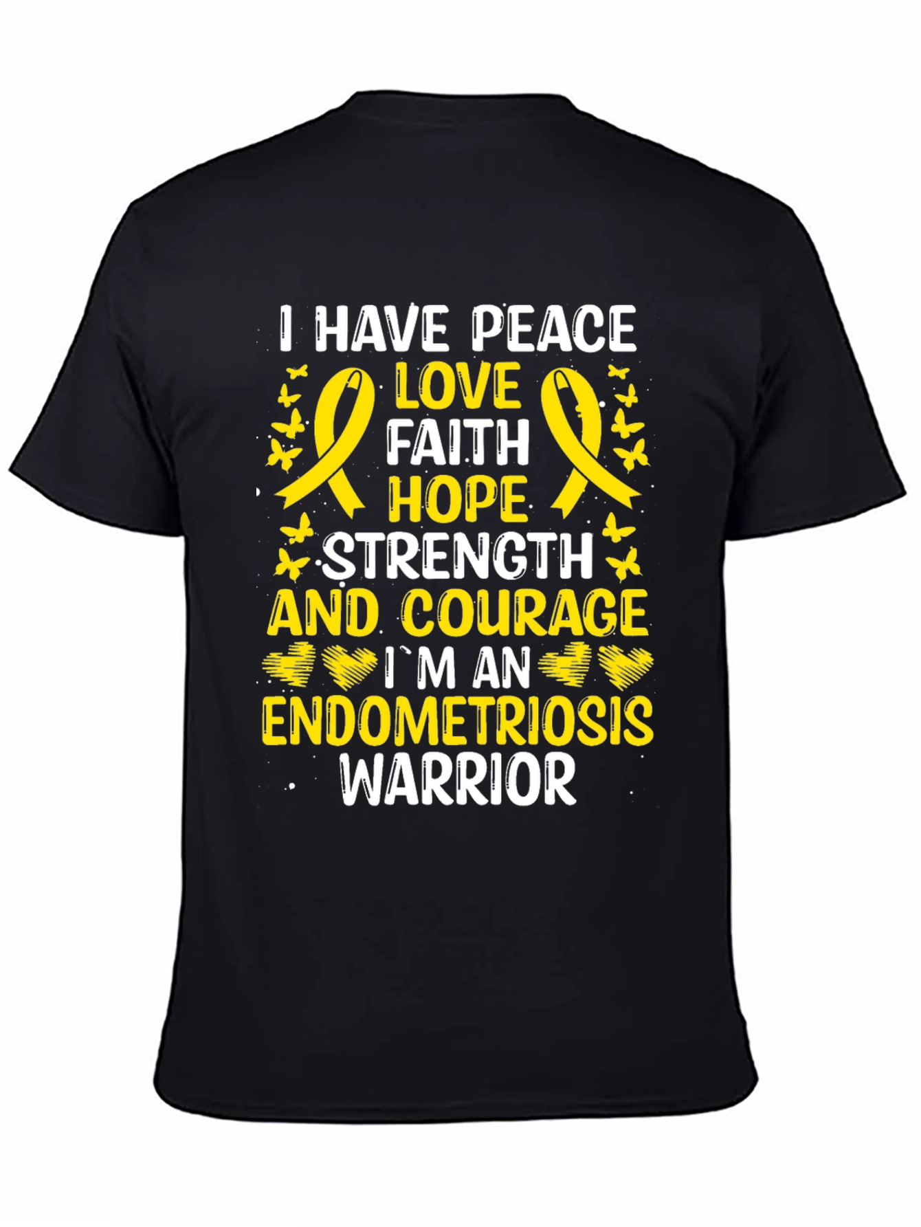Endometriosis Warrior Awareness T-Shirt